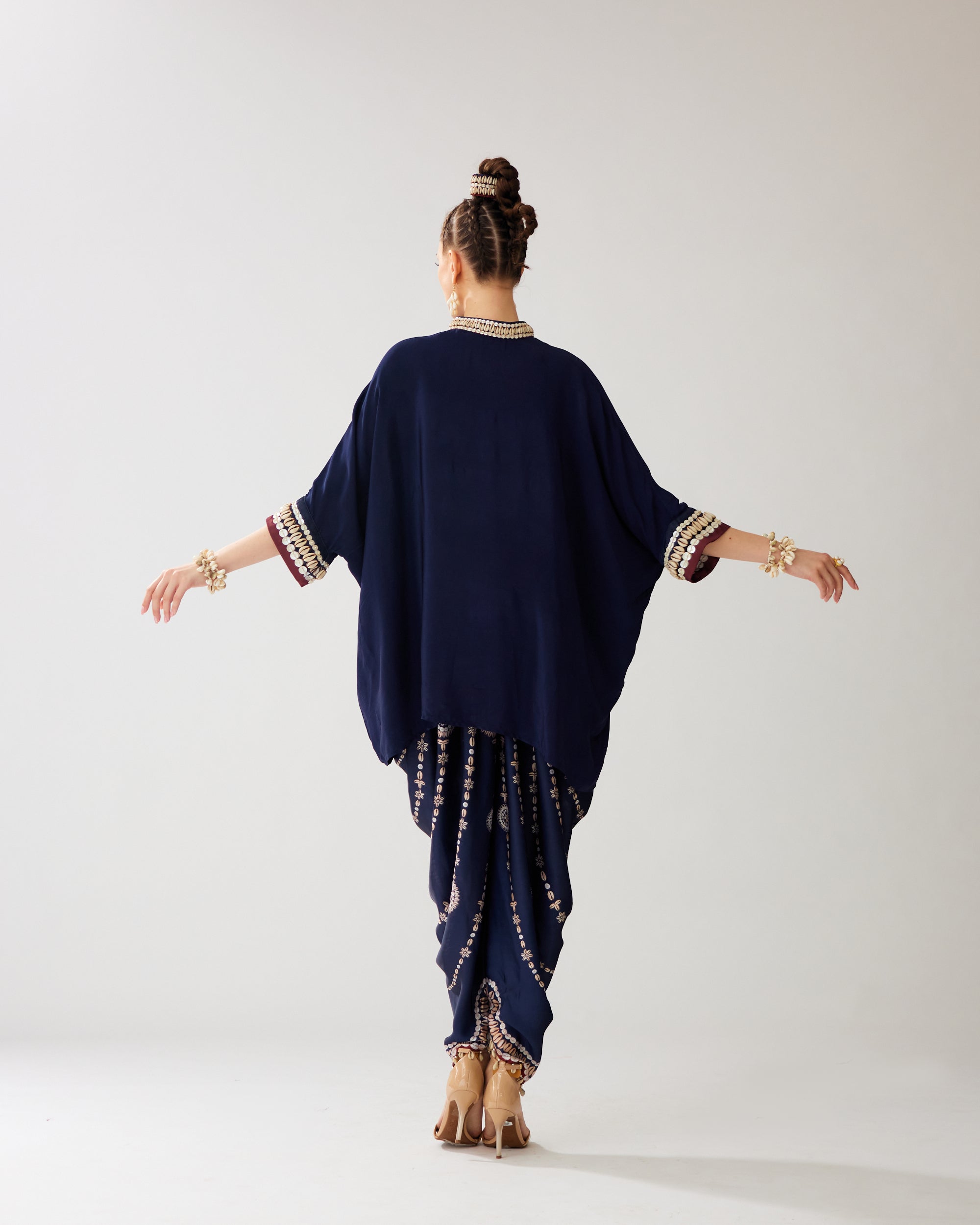 Zohra : Chanel/Salwar - Navy