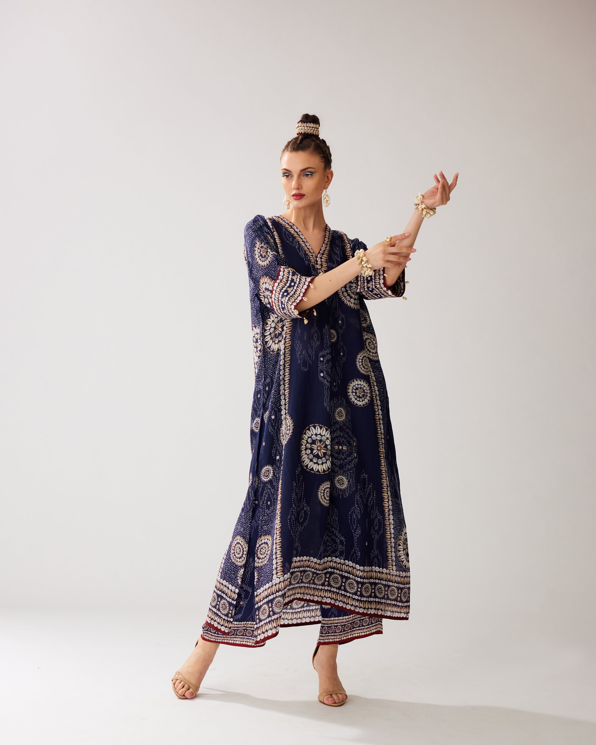 Zohra : Banera - Navy