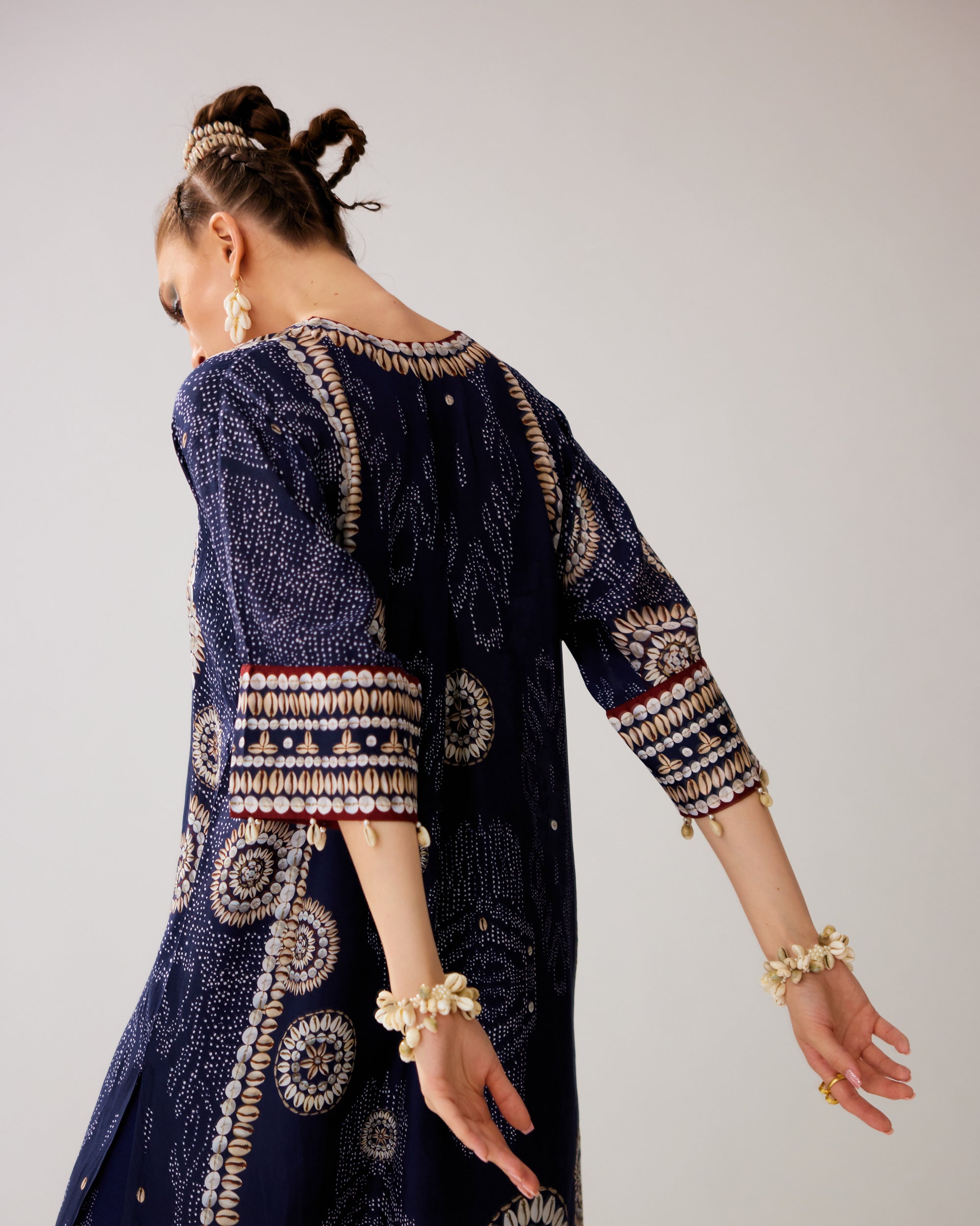 Zohra : Banera - Navy