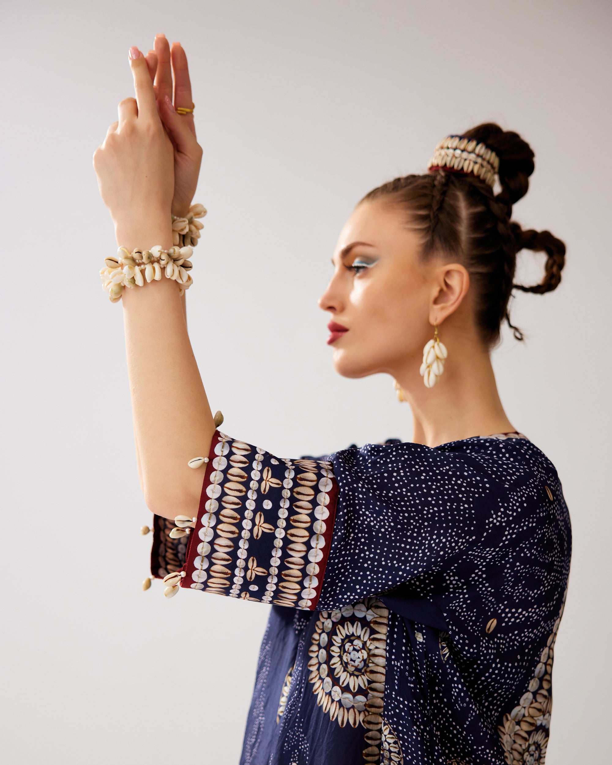 Zohra : Banera - Navy