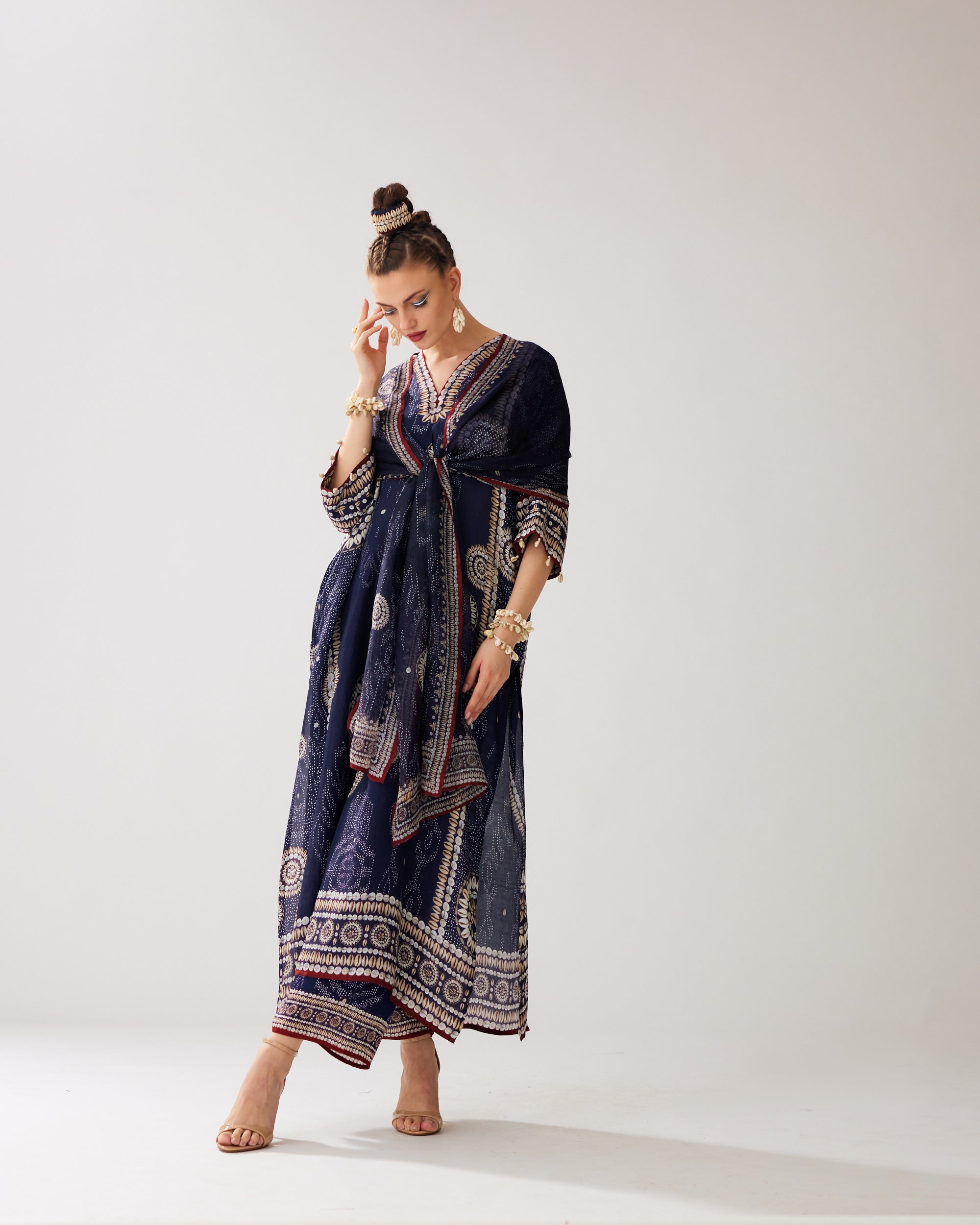 Zohra : Banera - Navy