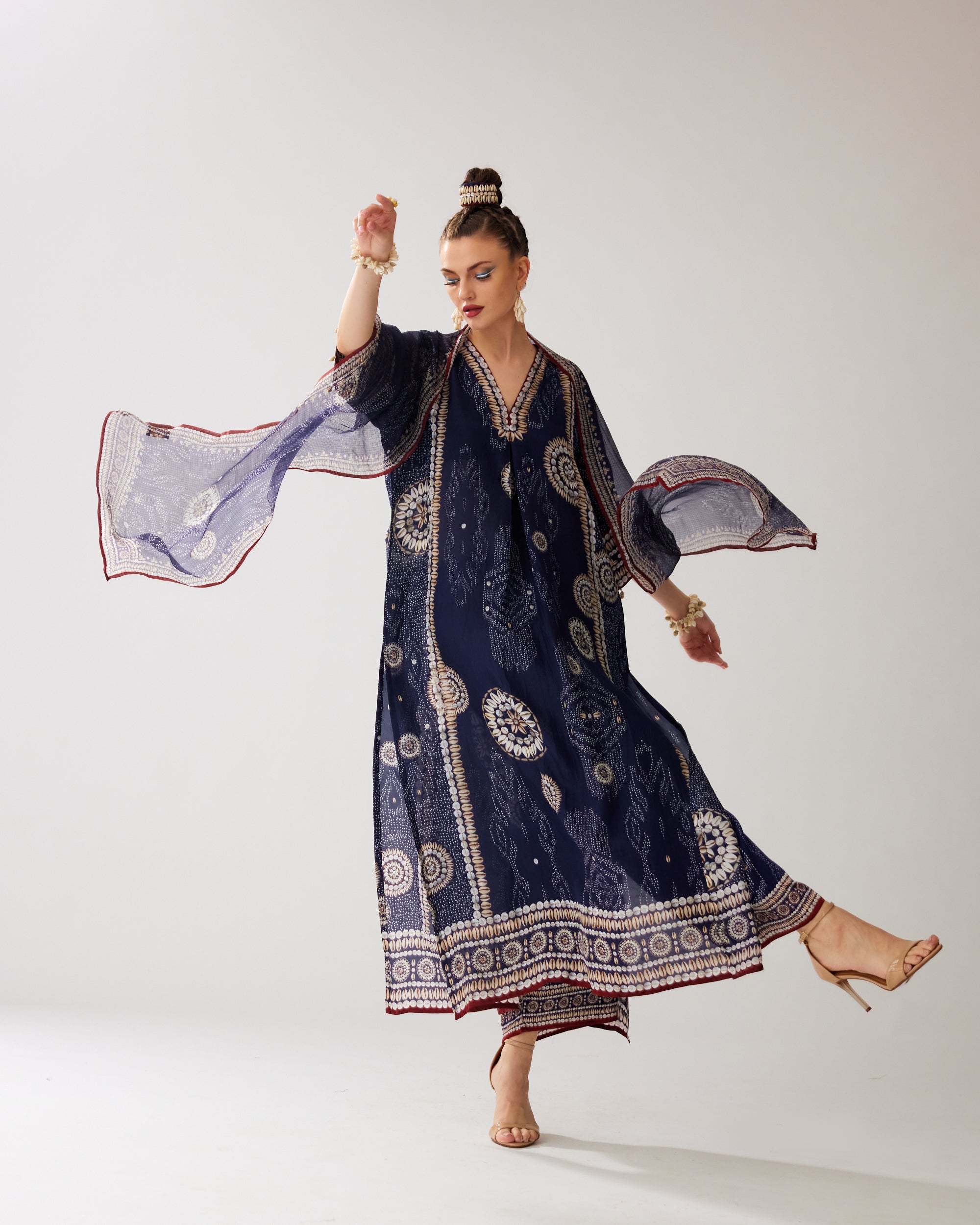 Zohra : Banera - Navy