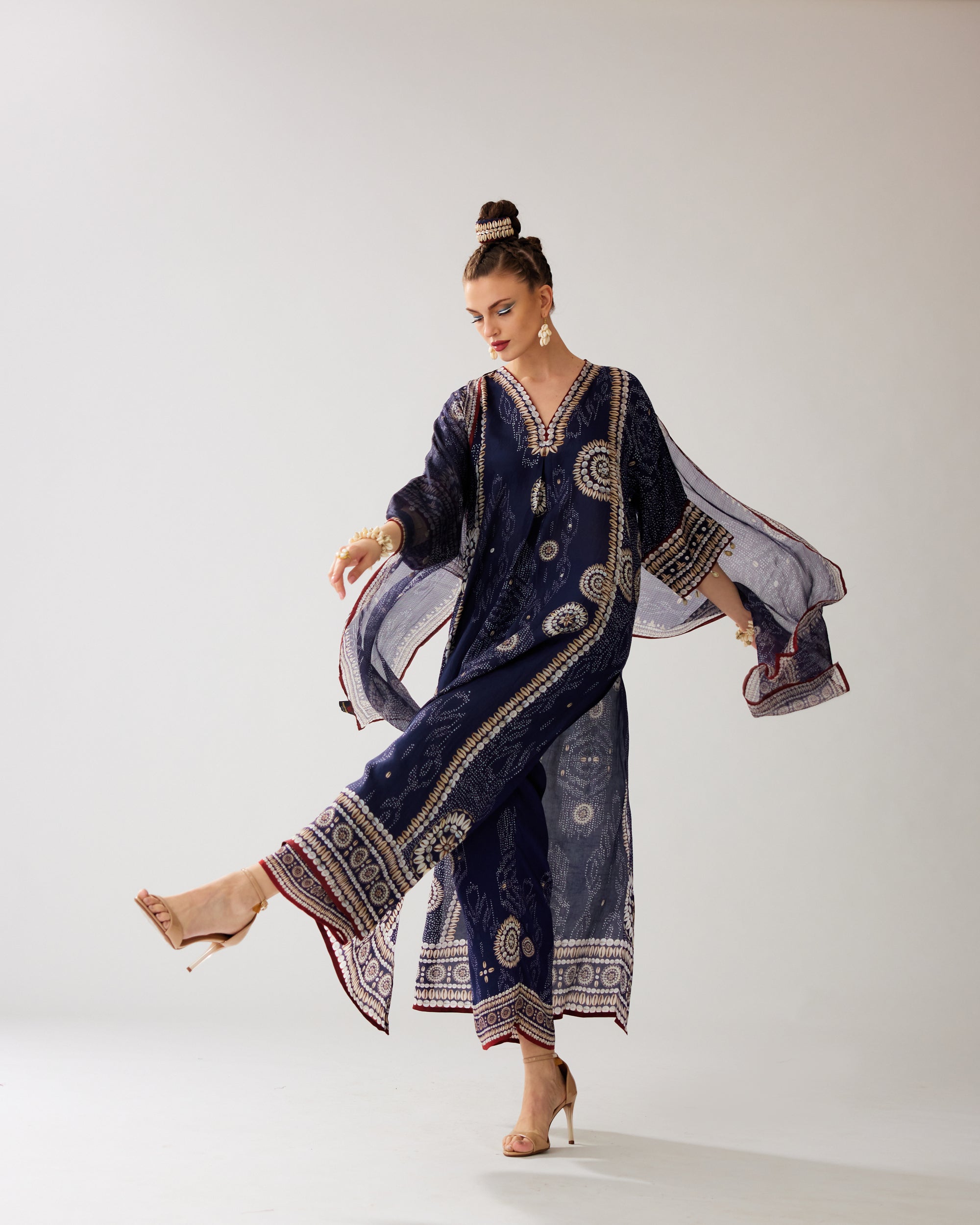 Zohra : Banera - Navy