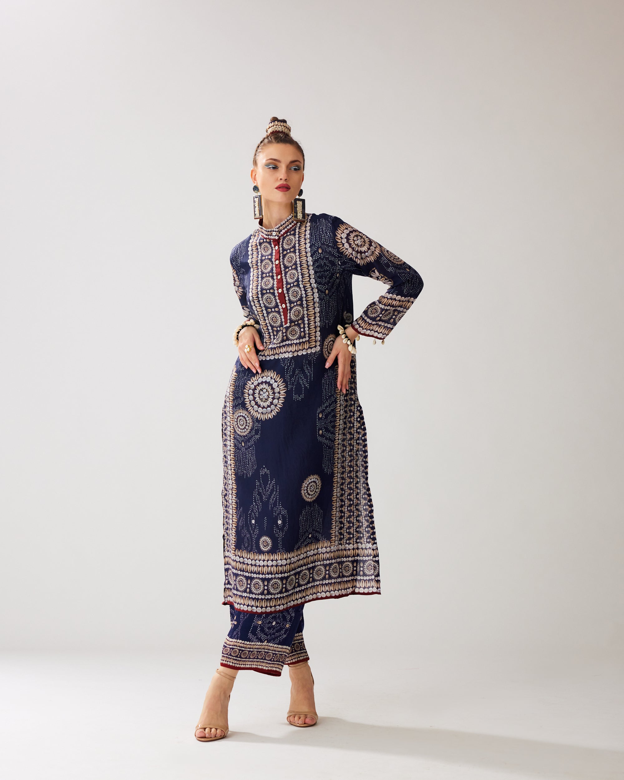 Zohra : Champa - Navy