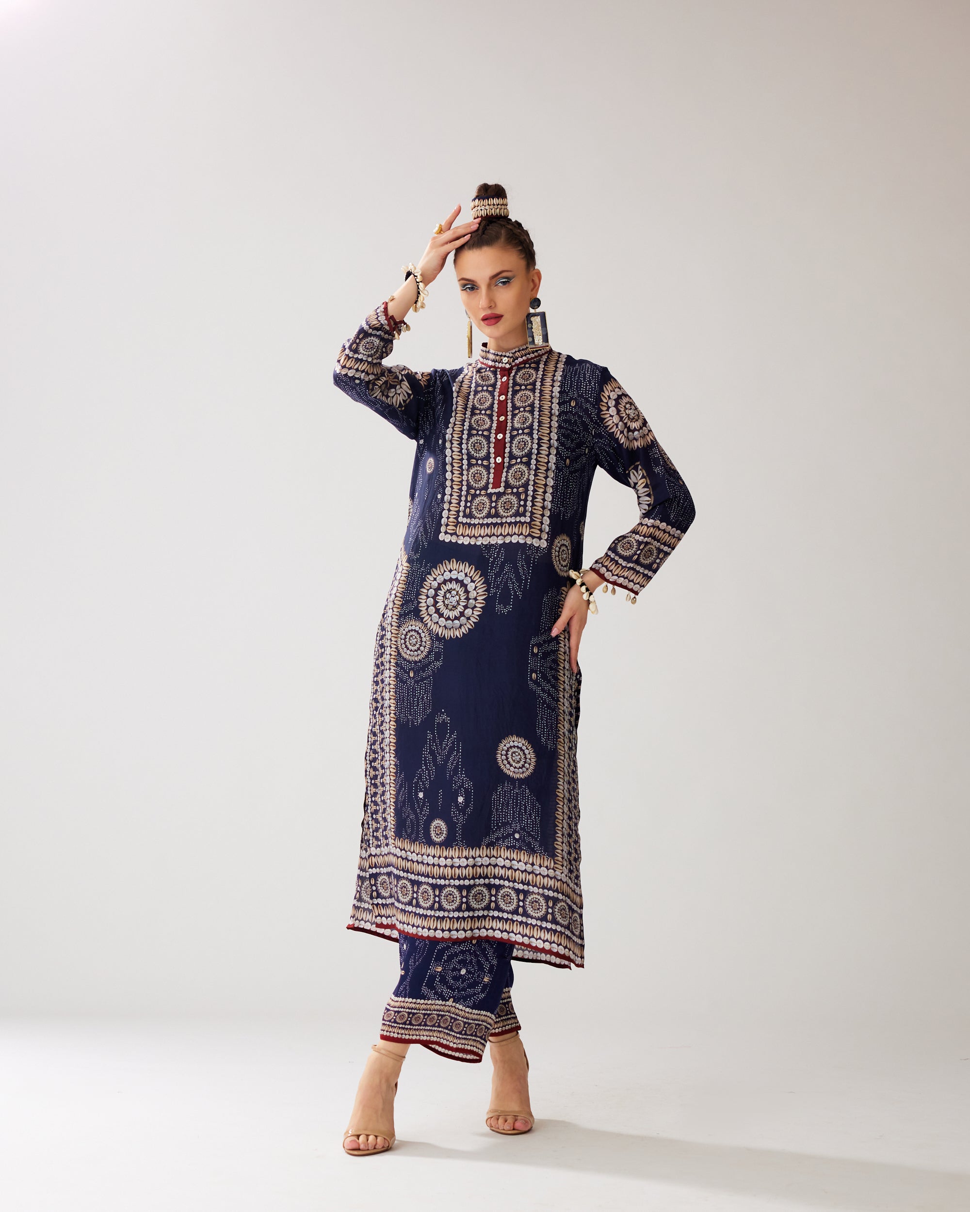 Zohra : Champa - Navy