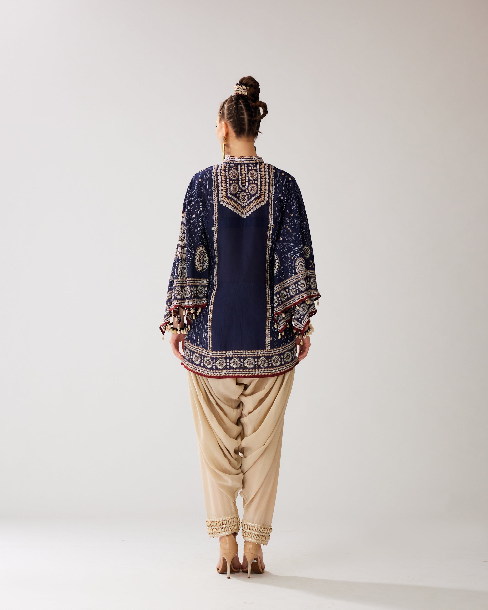 Zohra : Nylla/Salwar - Navy