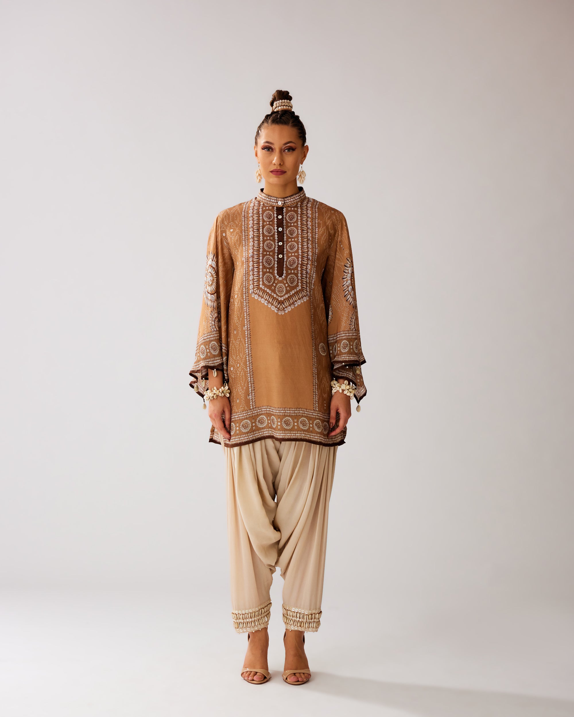 Zohra : Nylla/Salwar - Caramel