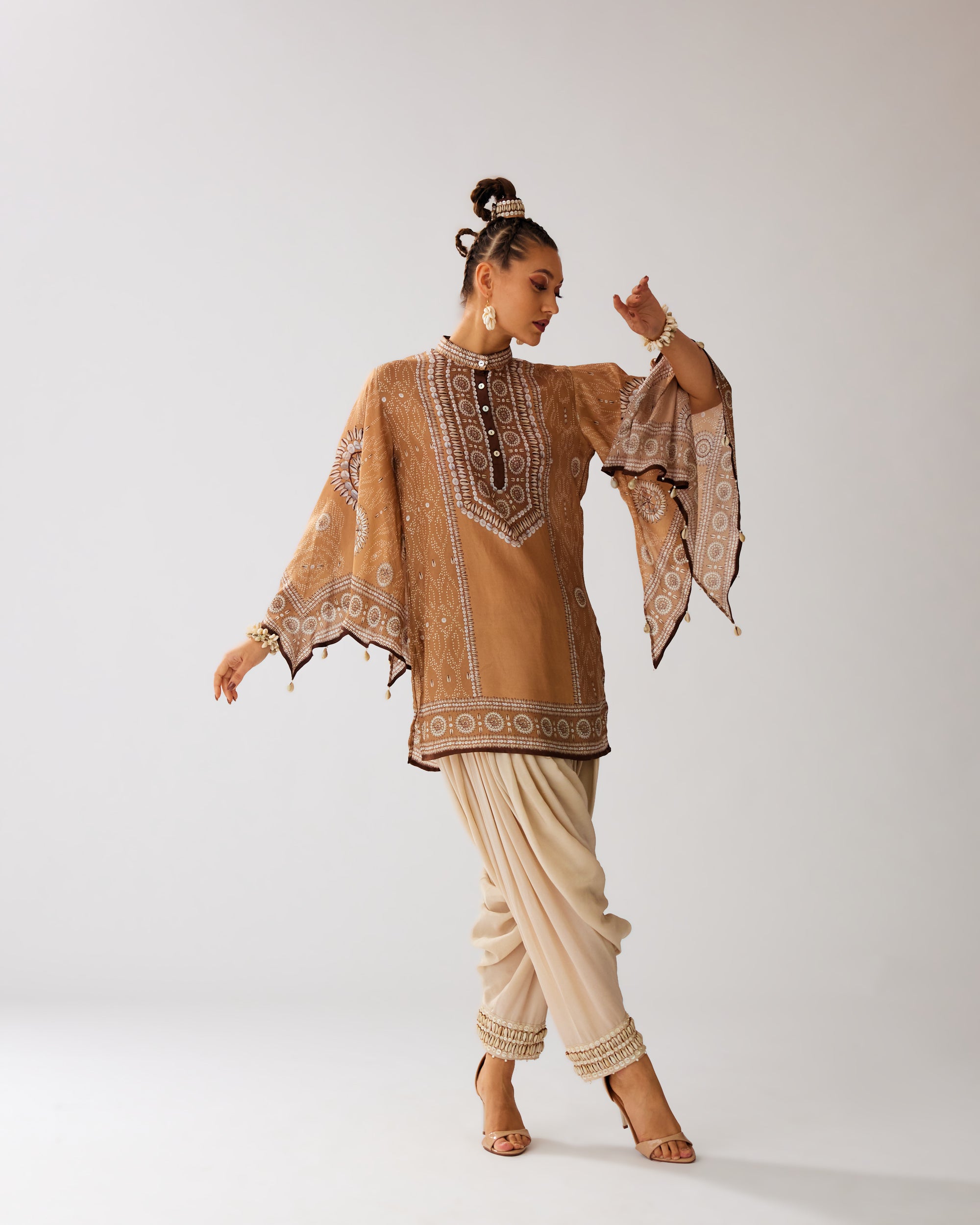 Zohra : Nylla/Salwar - Caramel