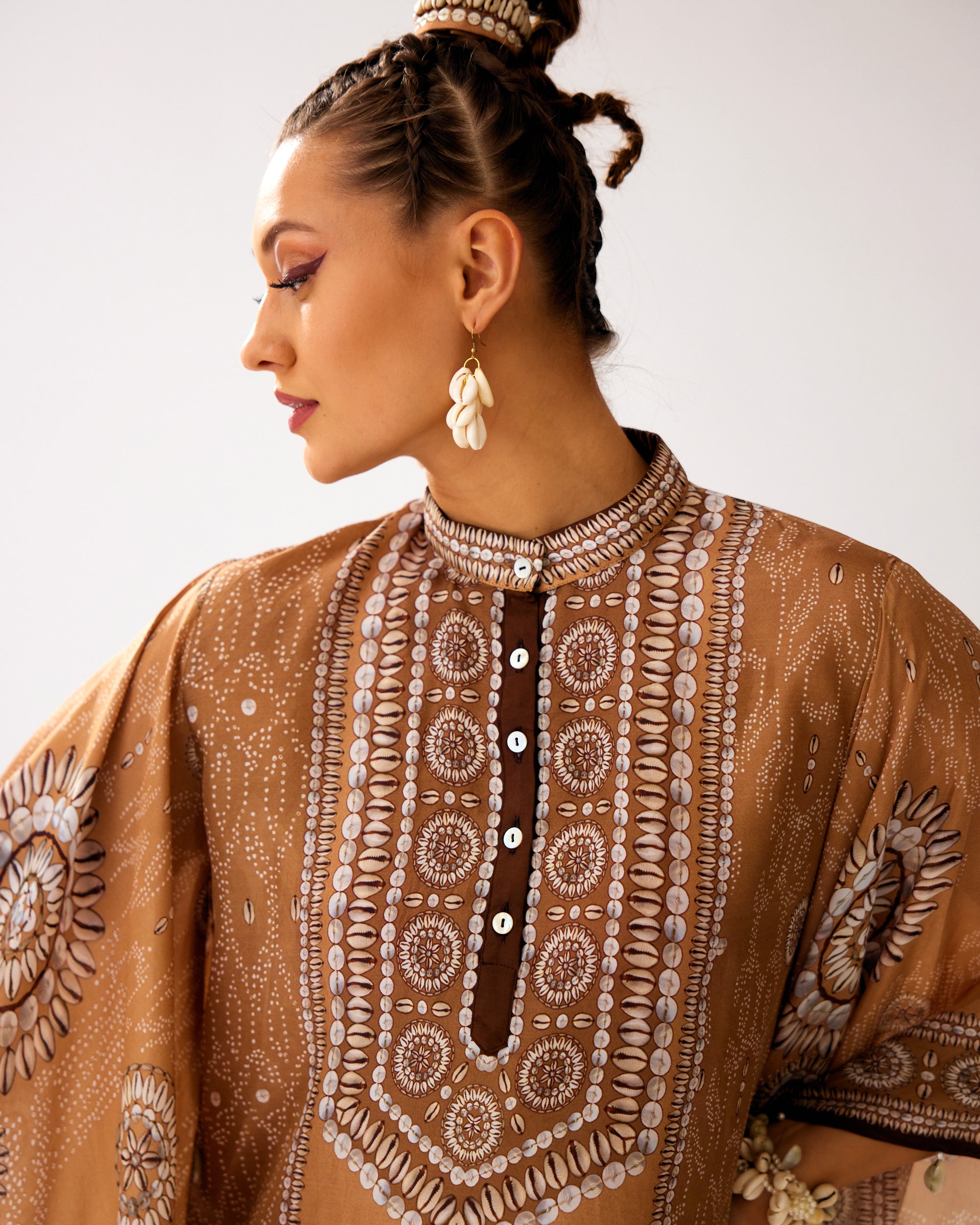 Zohra : Nylla/Salwar - Caramel