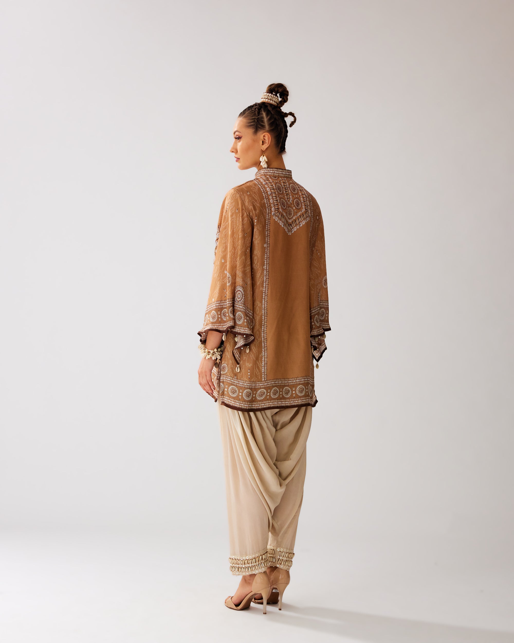 Zohra : Nylla/Salwar - Caramel