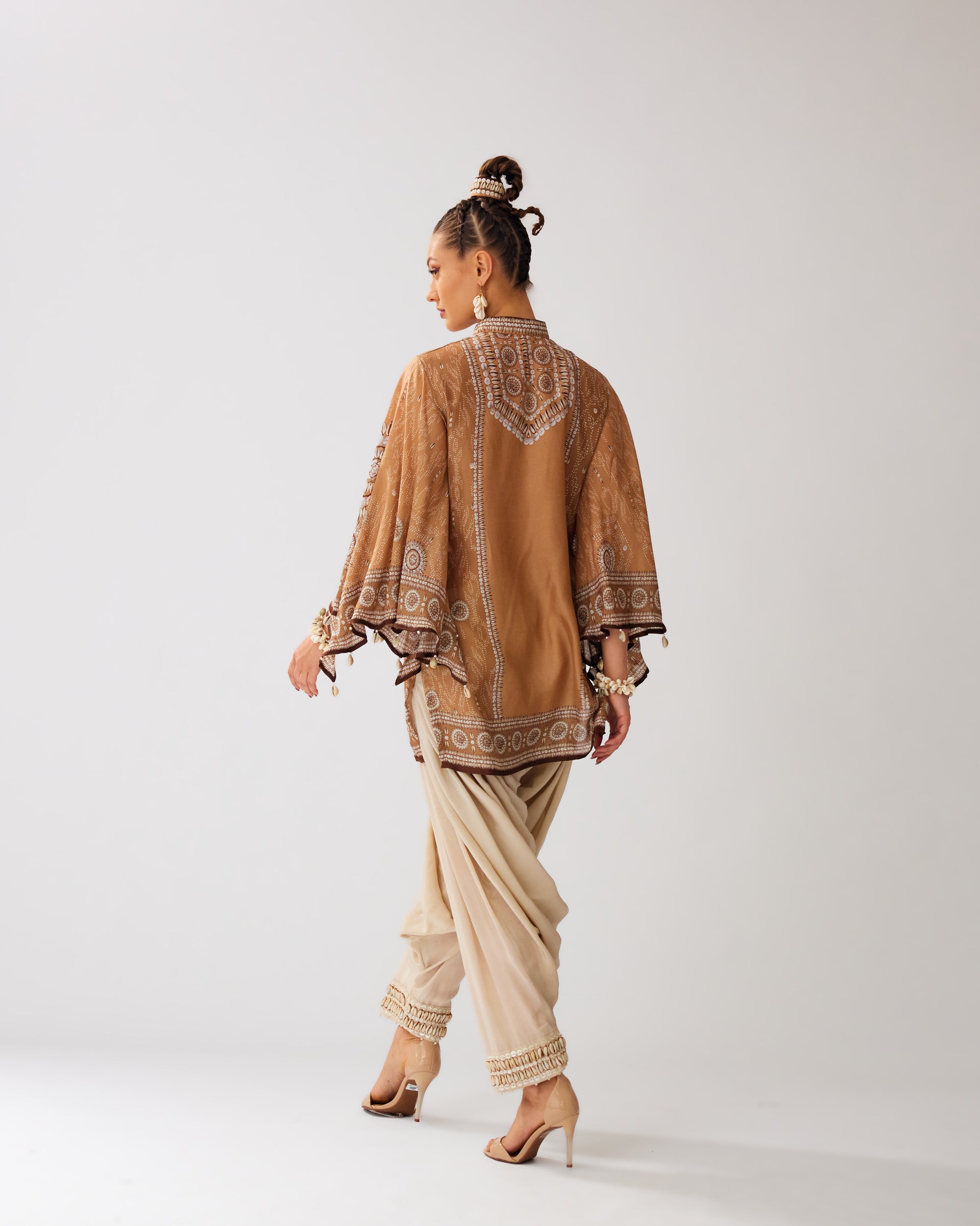 Zohra : Nylla/Salwar - Caramel