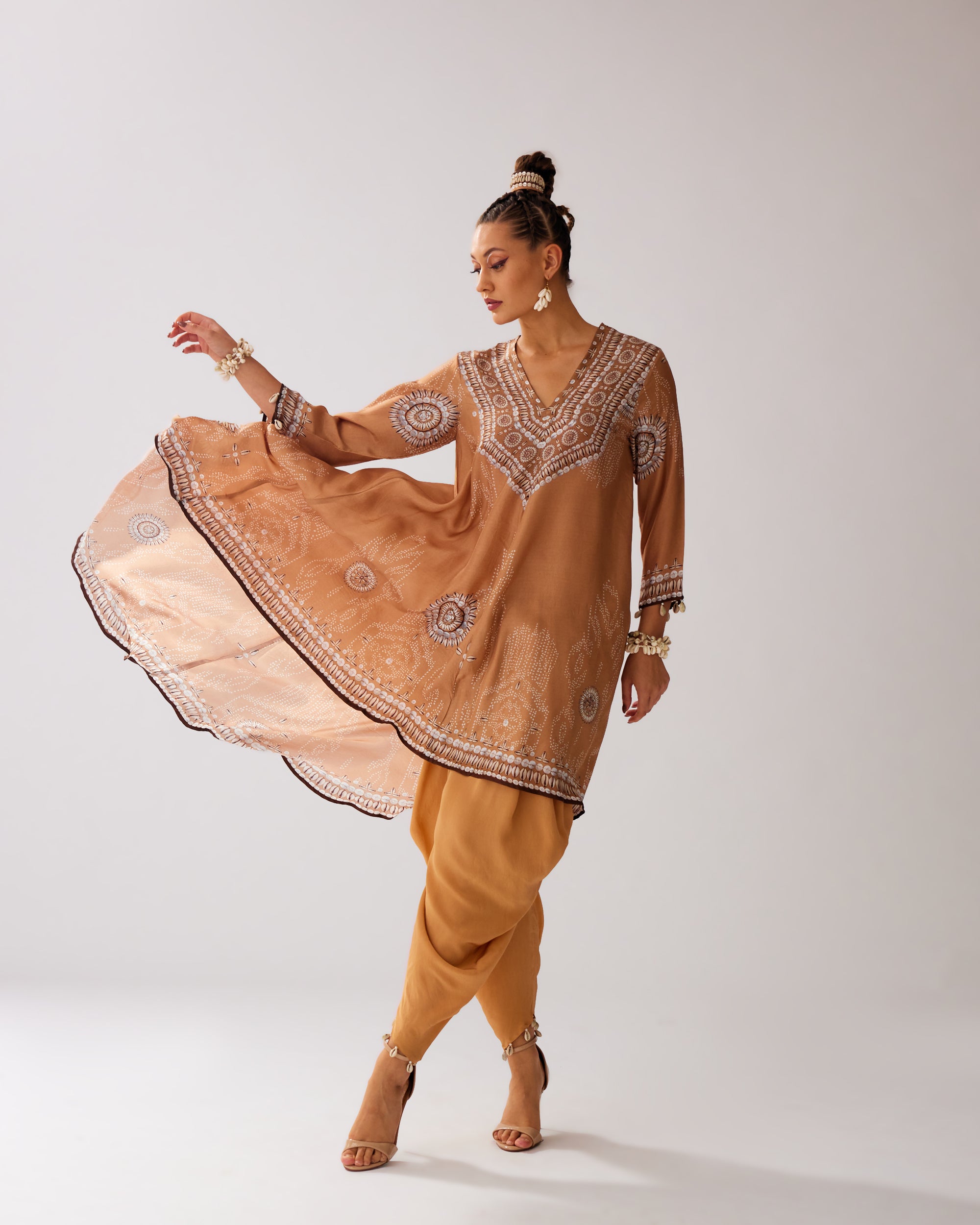 Zohra : Aarvi/Salwar - Caramel
