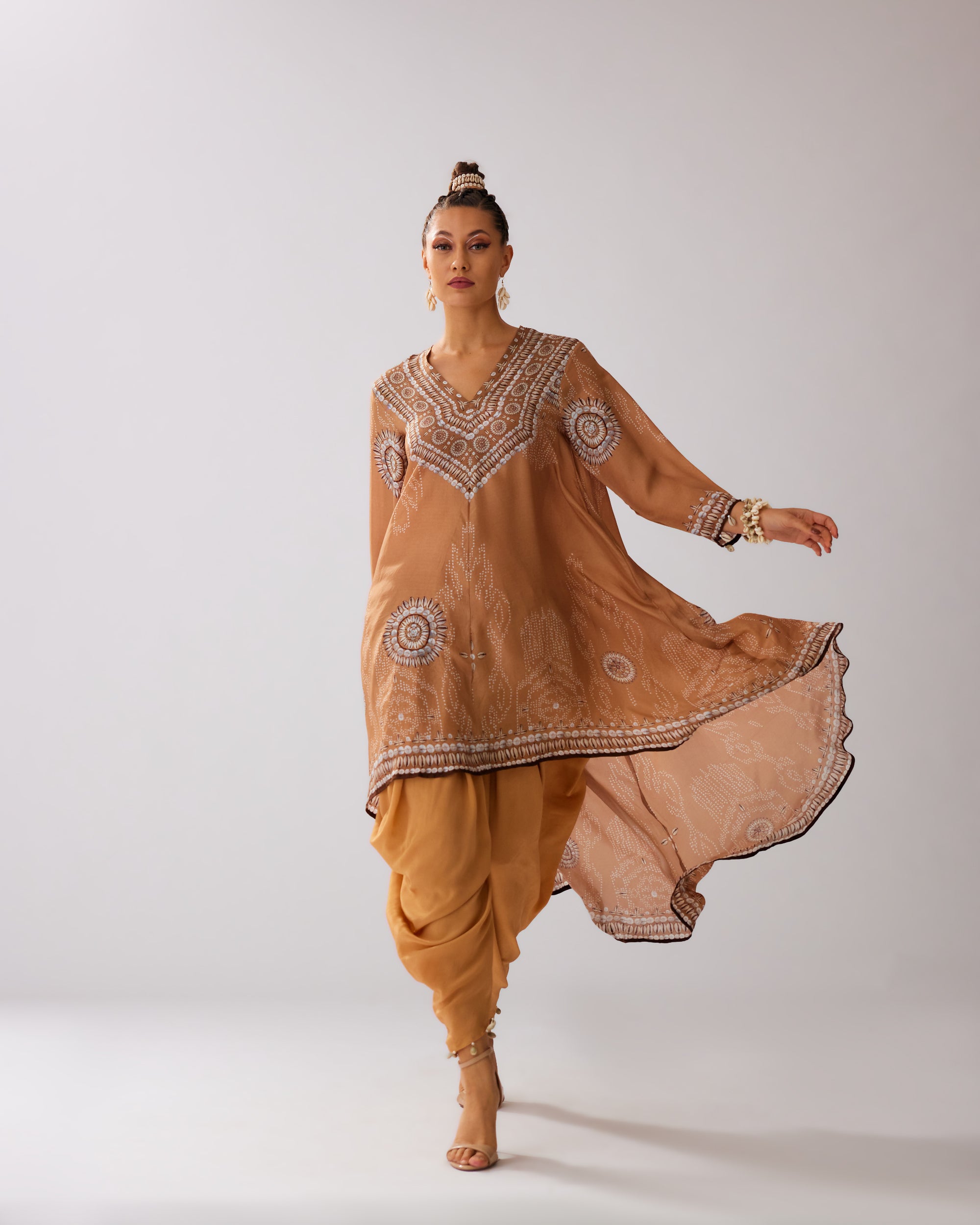 Zohra : Aarvi/Salwar - Caramel