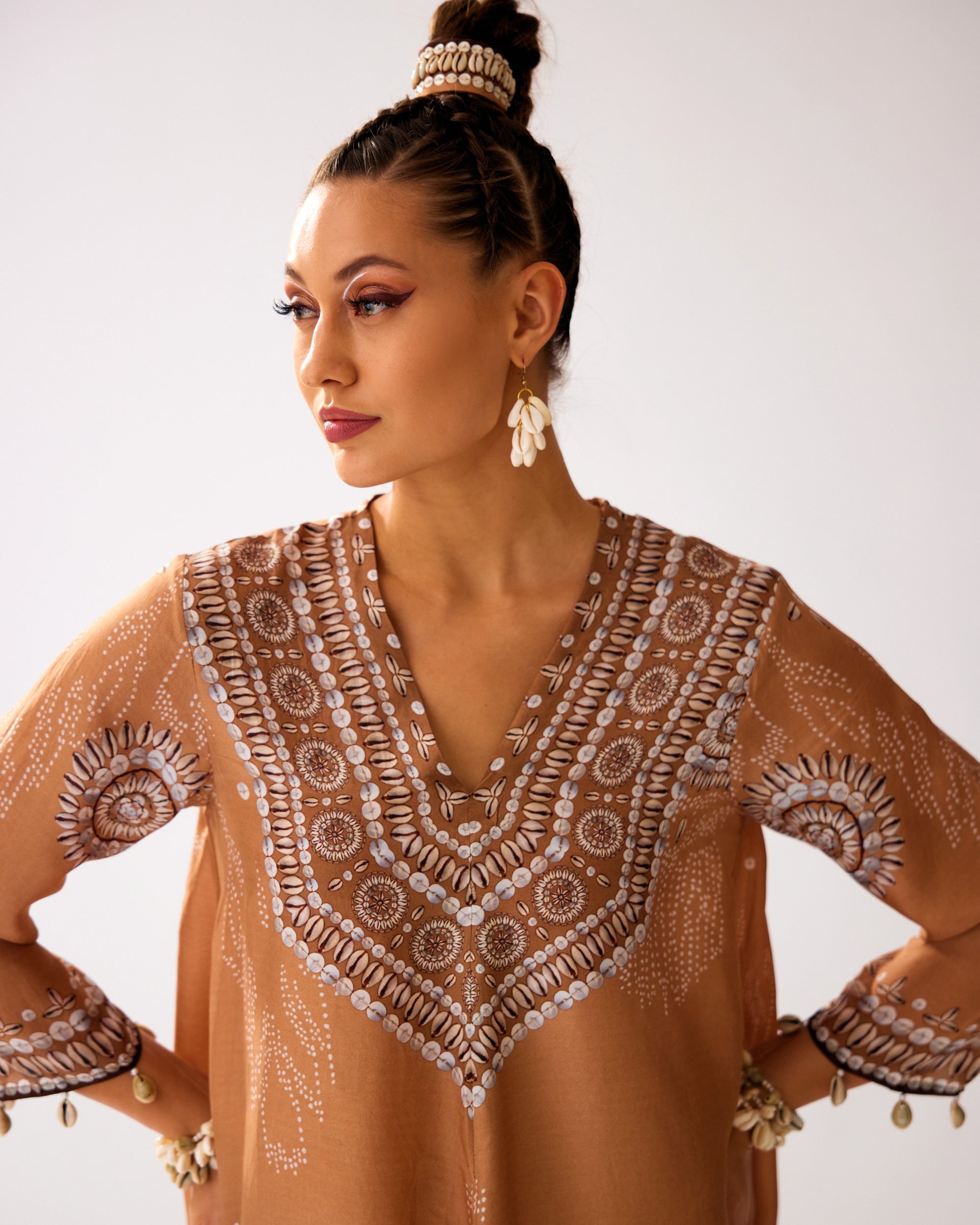 Zohra : Aarvi/Salwar - Caramel