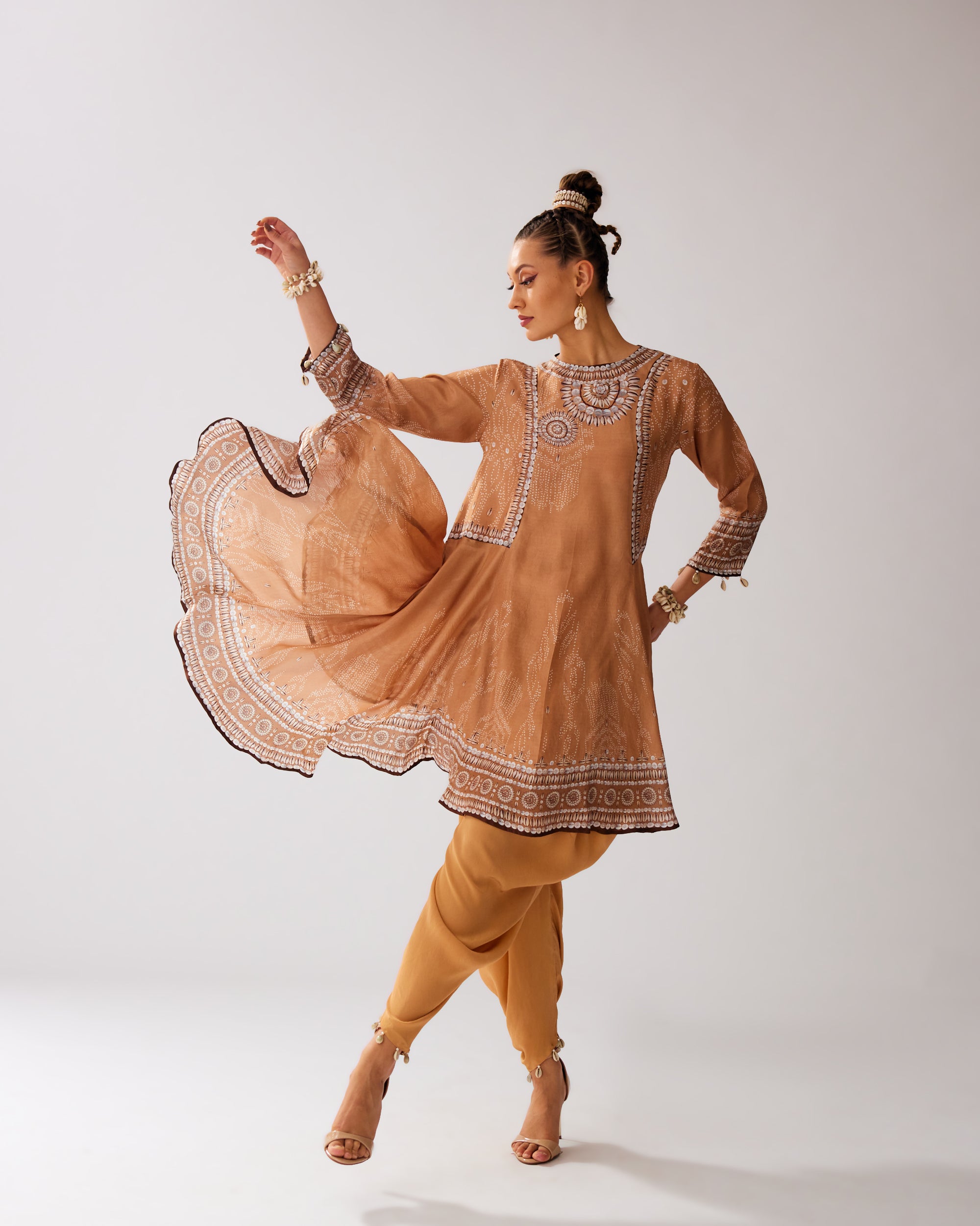 Zohra : Aamilah/Salwar - Caramel