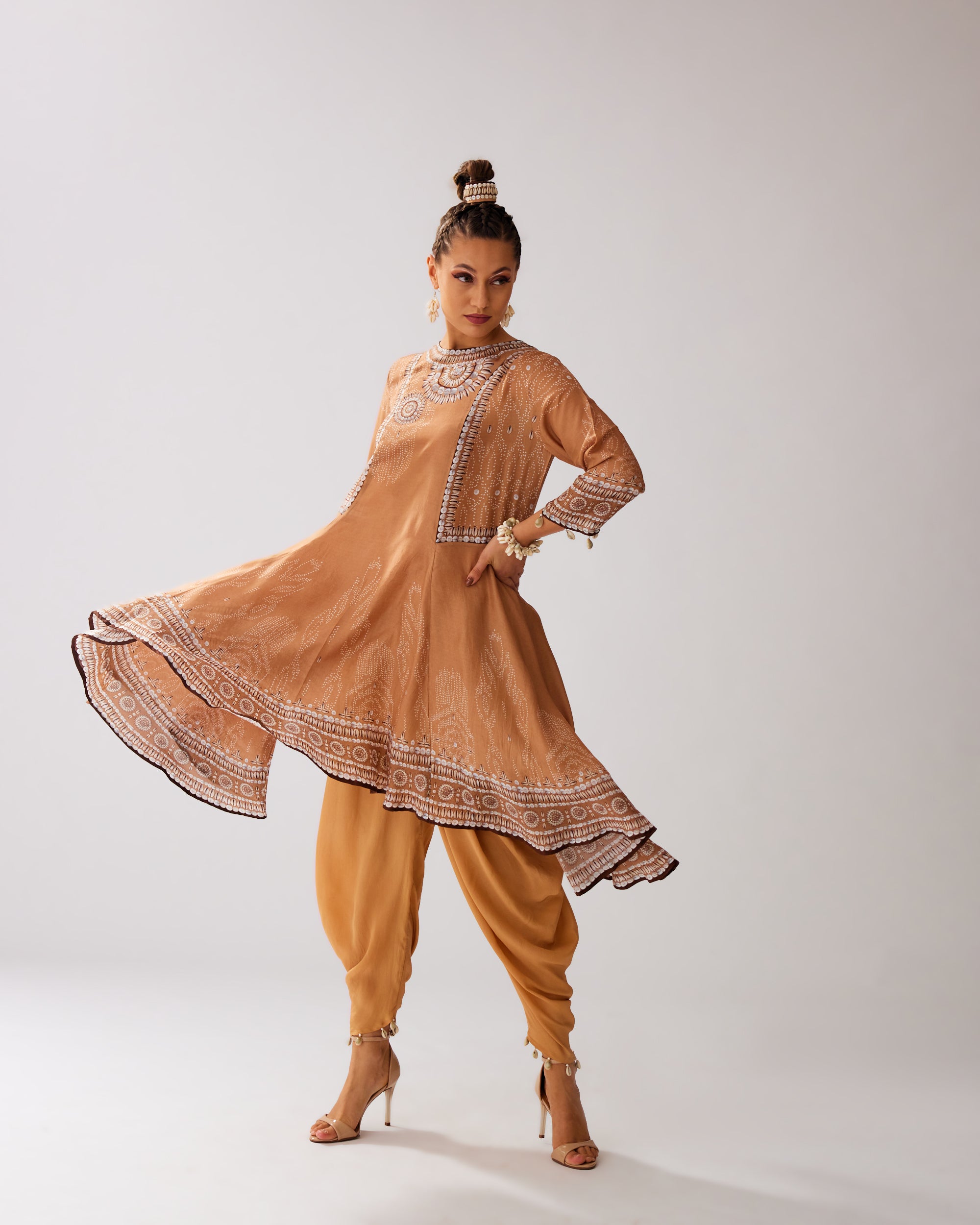 Zohra : Aamilah/Salwar - Caramel