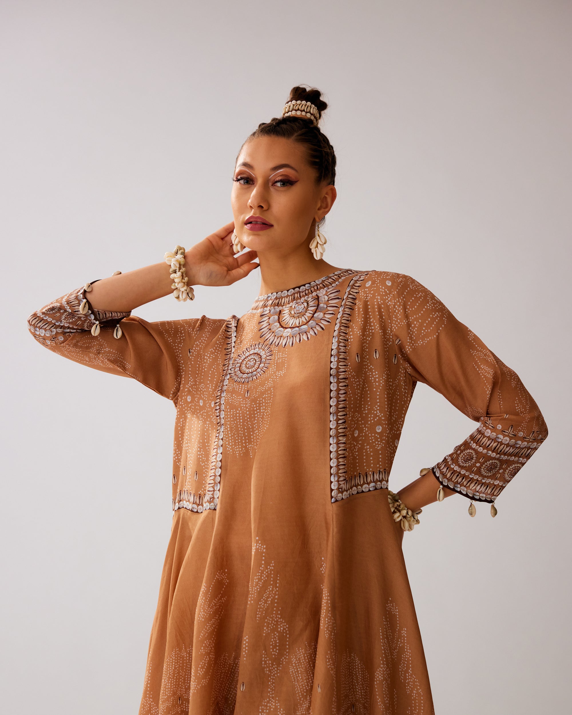 Zohra : Aamilah/Salwar - Caramel