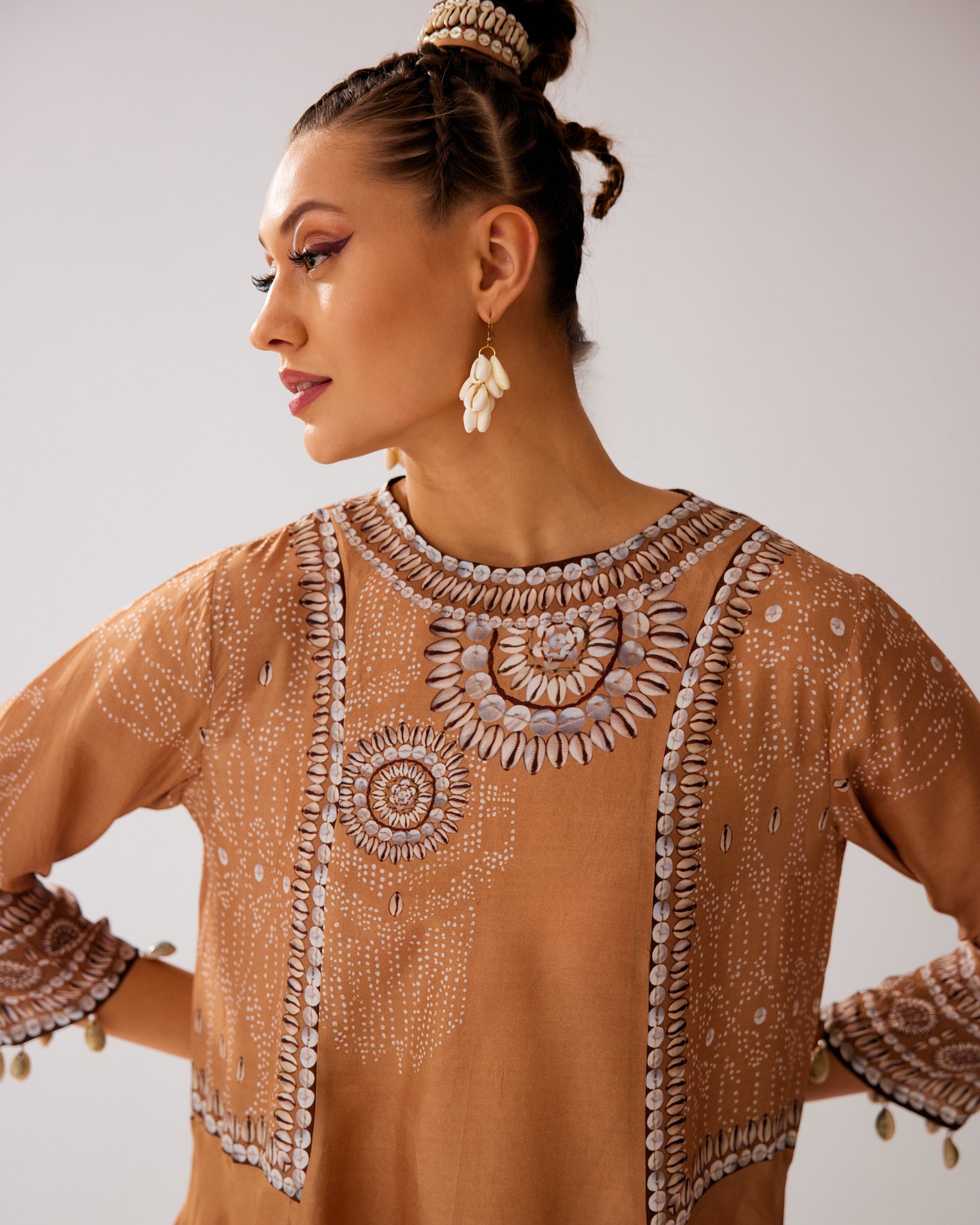Zohra : Aamilah/Salwar - Caramel