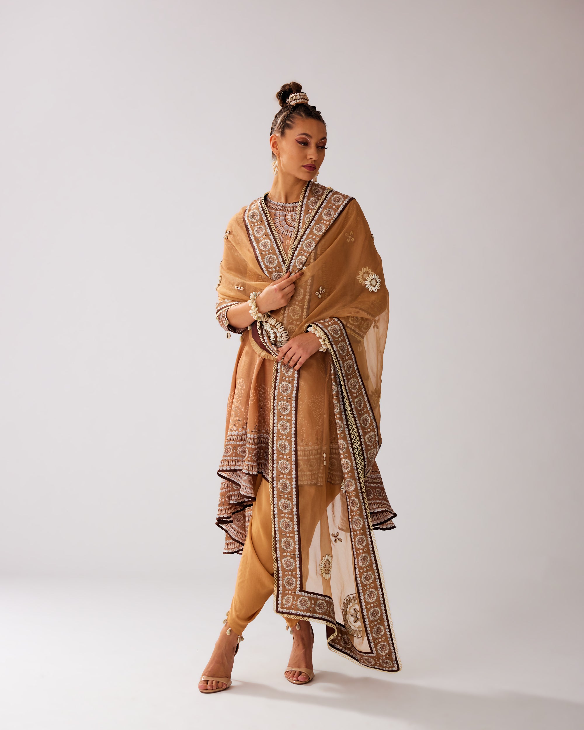 Zohra : Aamilah/Salwar - Caramel