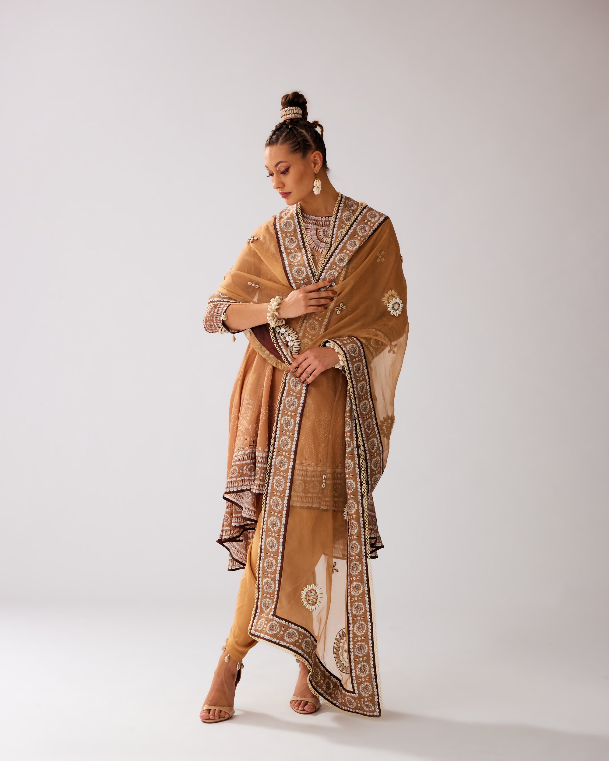 Zohra : Aamilah/Salwar - Caramel