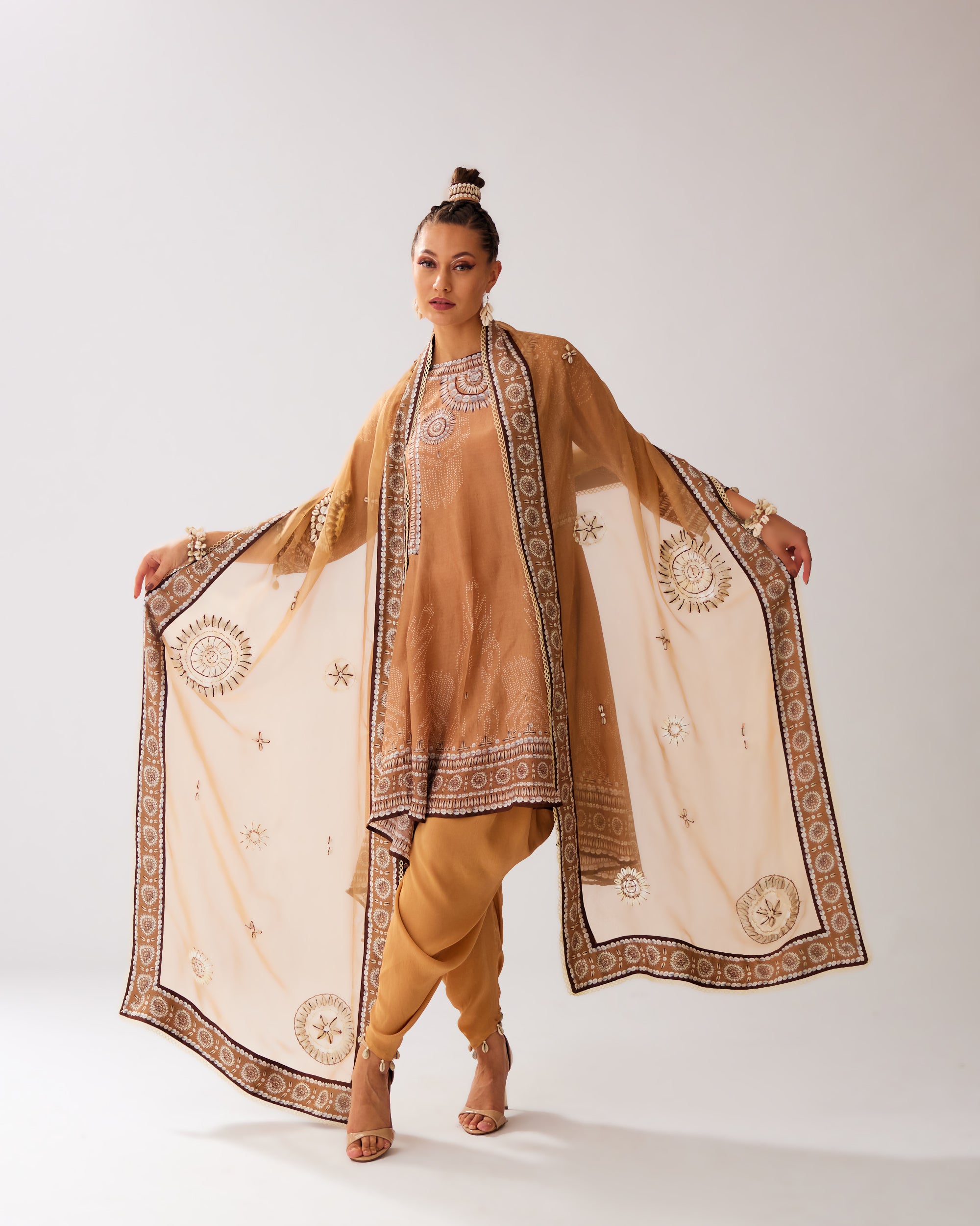 Zohra : Aamilah/Salwar - Caramel