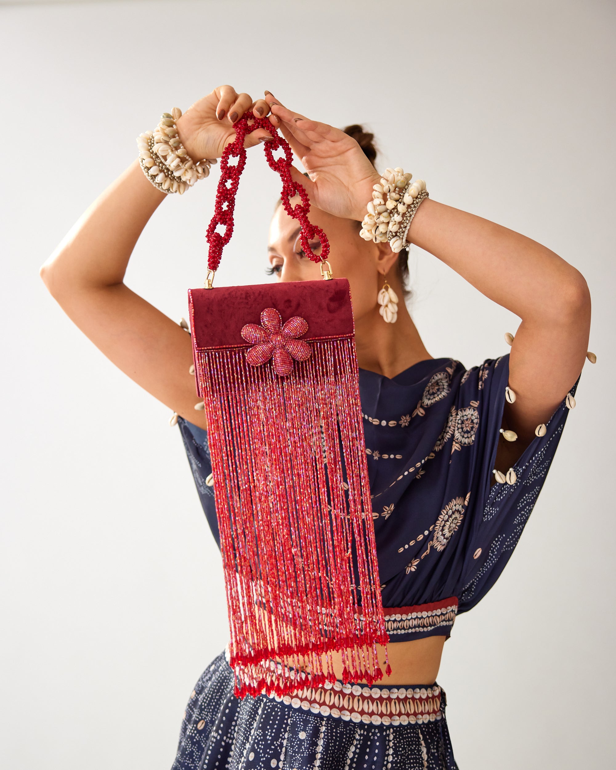 Zohra : Varsha Leela - Navy