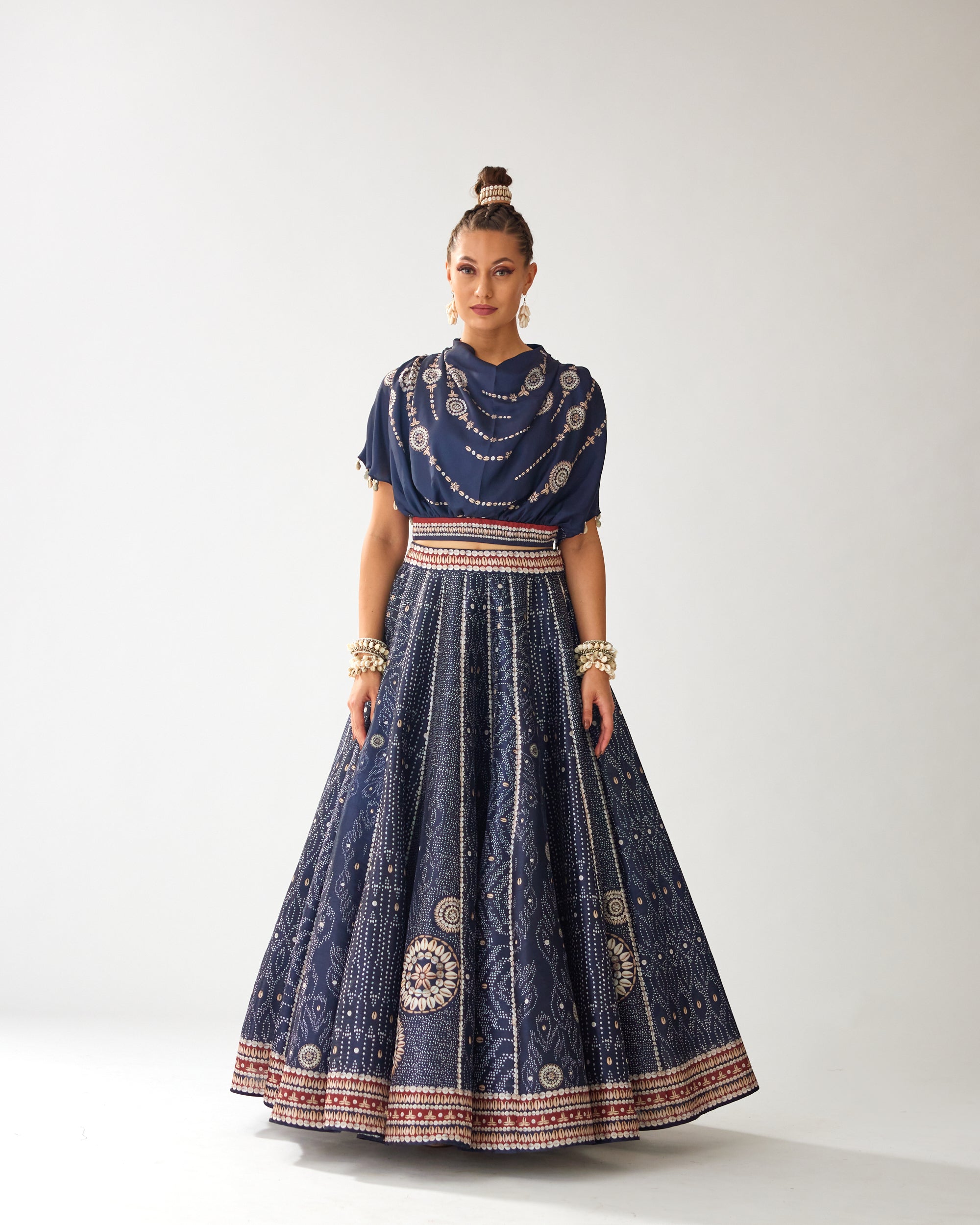Zohra : Varsha Leela - Navy