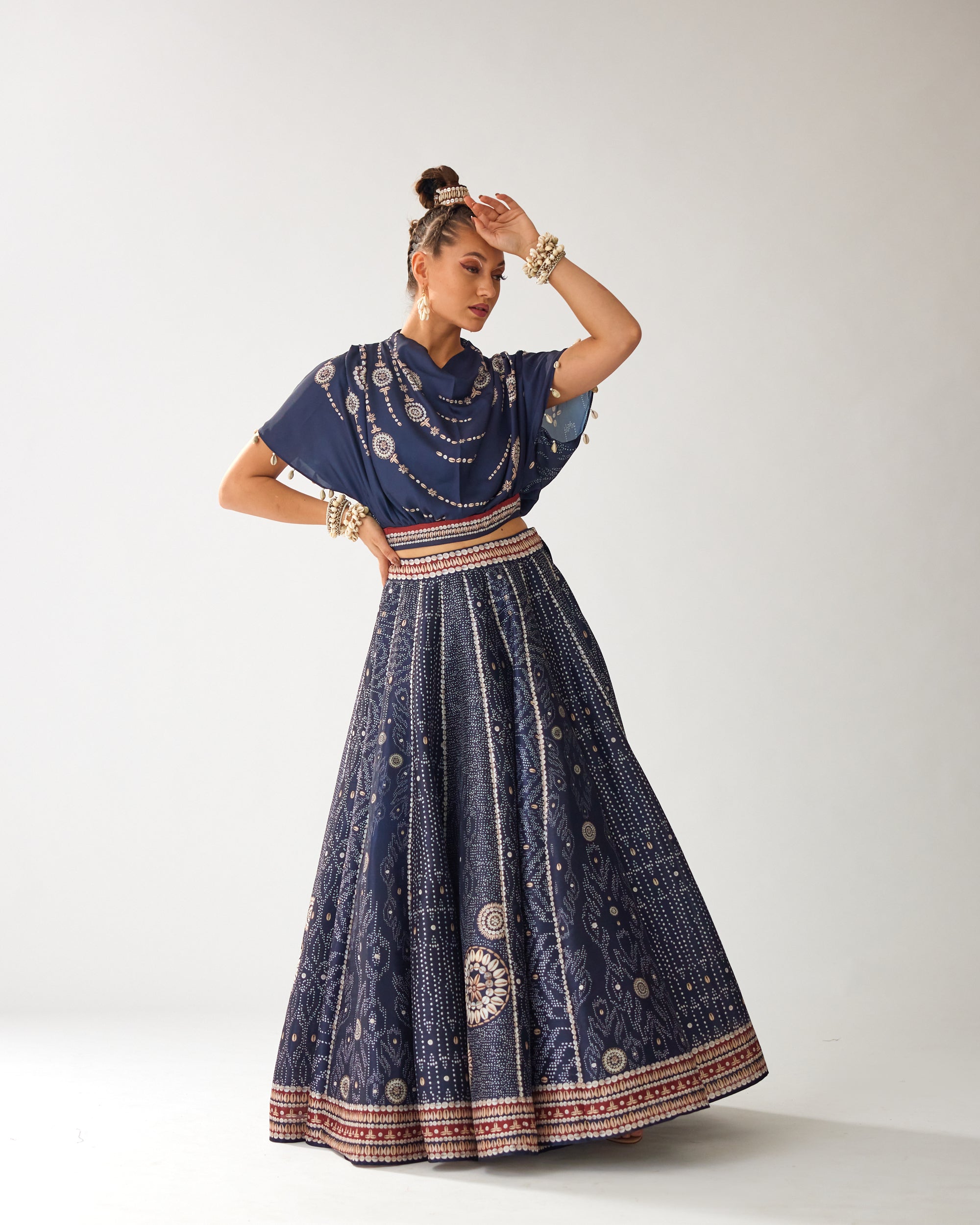 Zohra : Varsha Leela - Navy