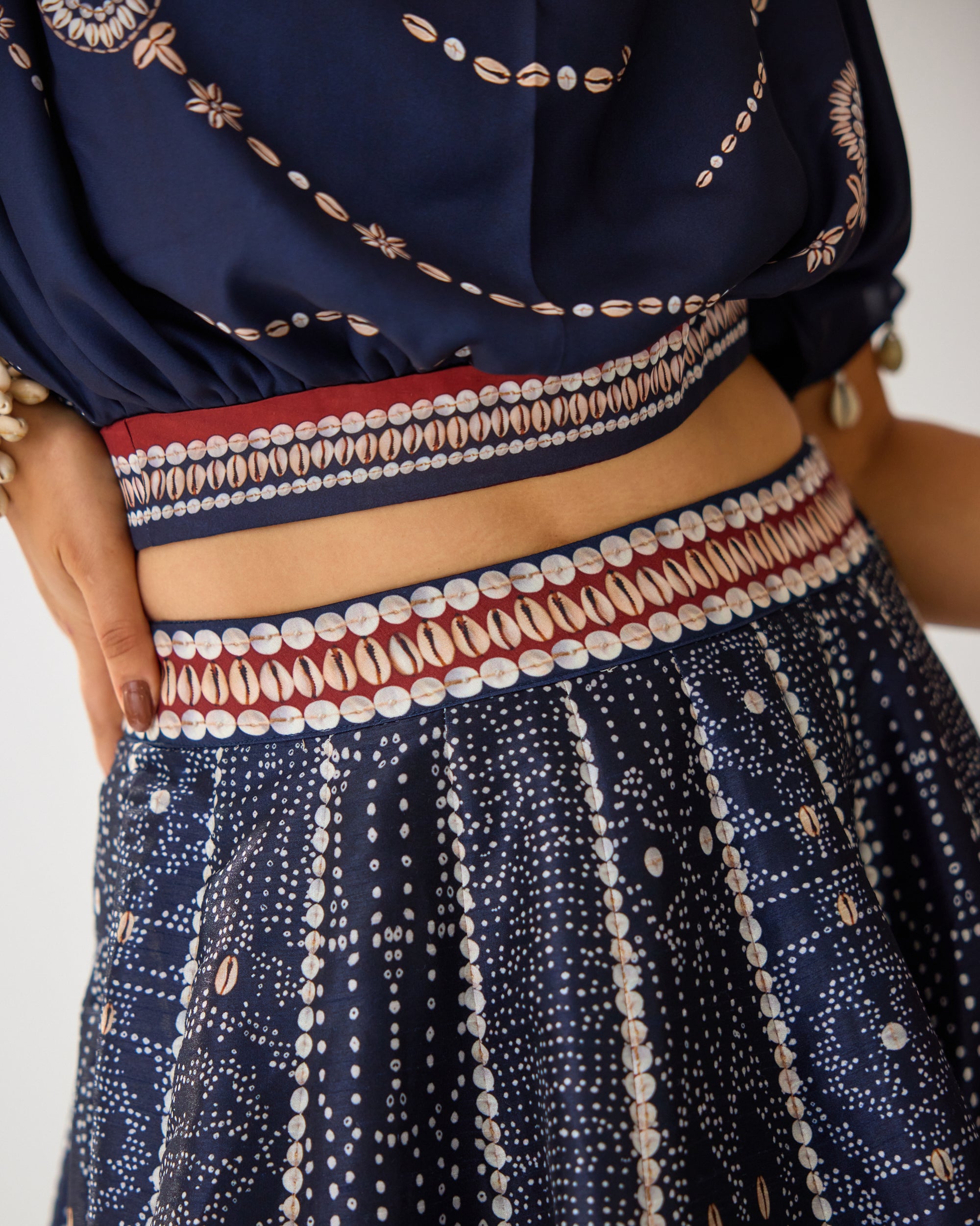Zohra : Varsha Leela - Navy