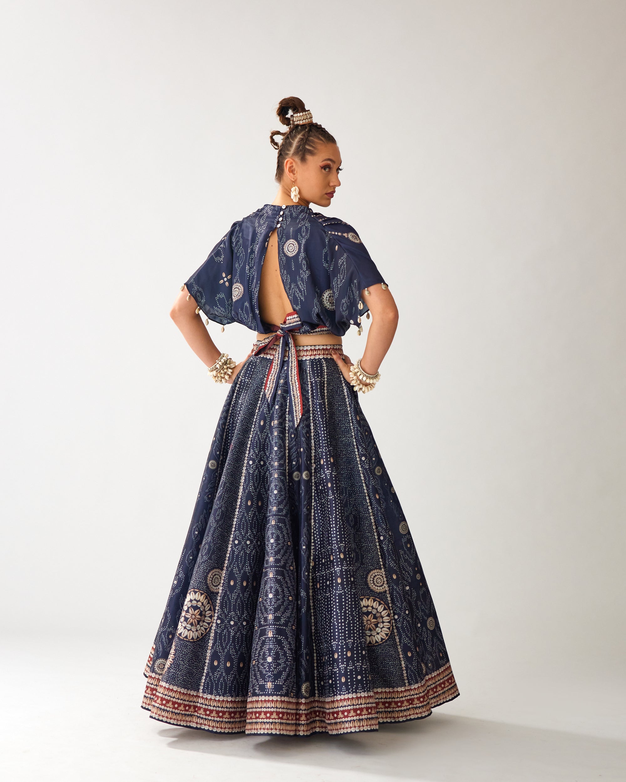 Zohra : Varsha Leela - Navy