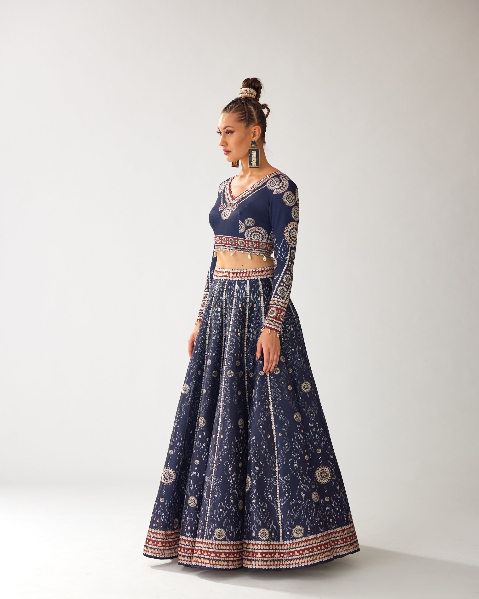 Zohra : Leela - Navy