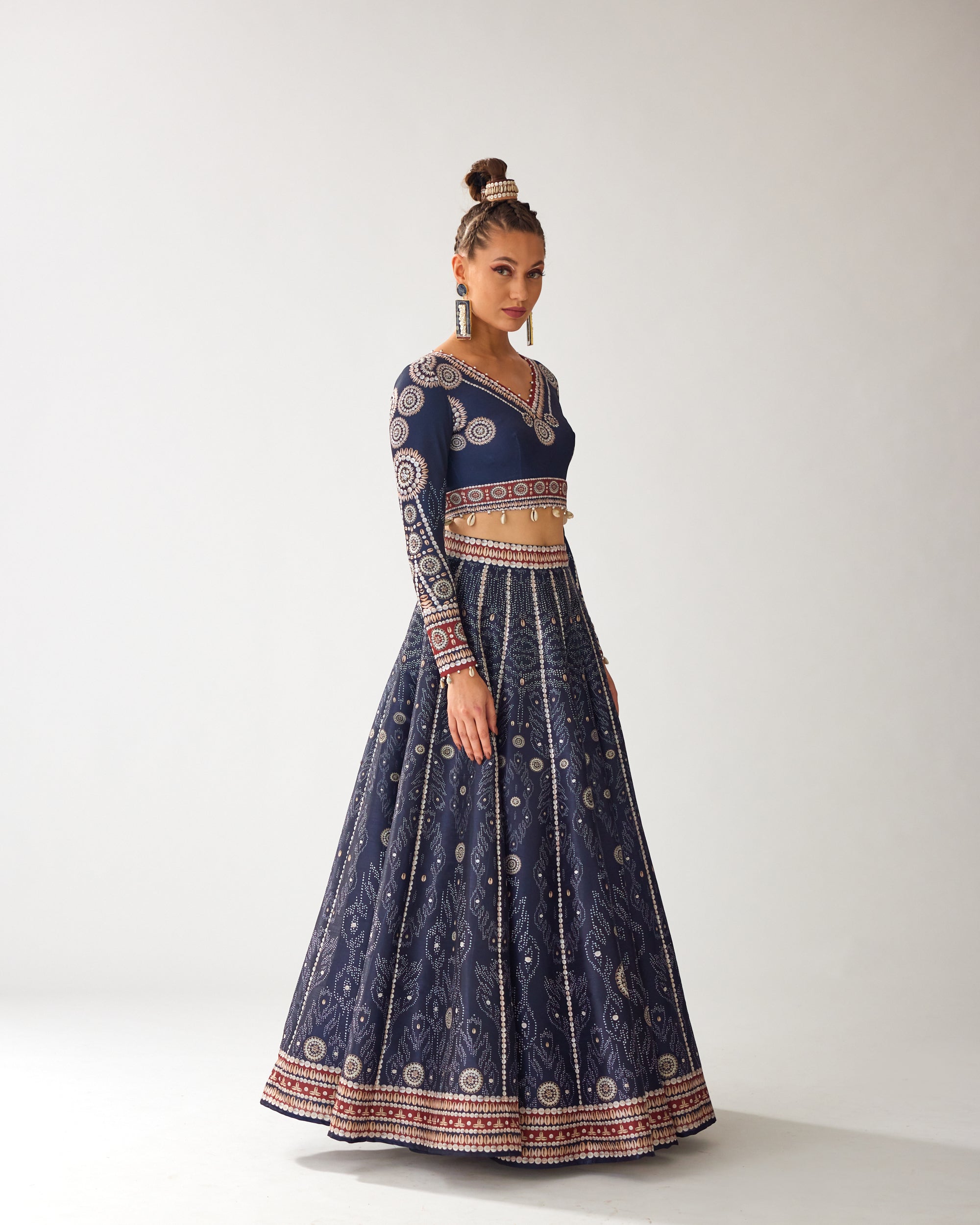Zohra : Leela - Navy