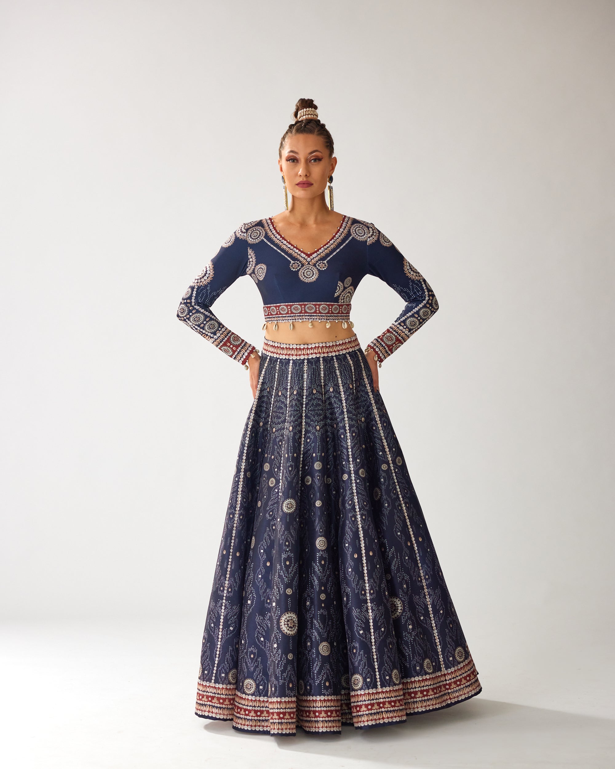 Zohra : Leela - Navy