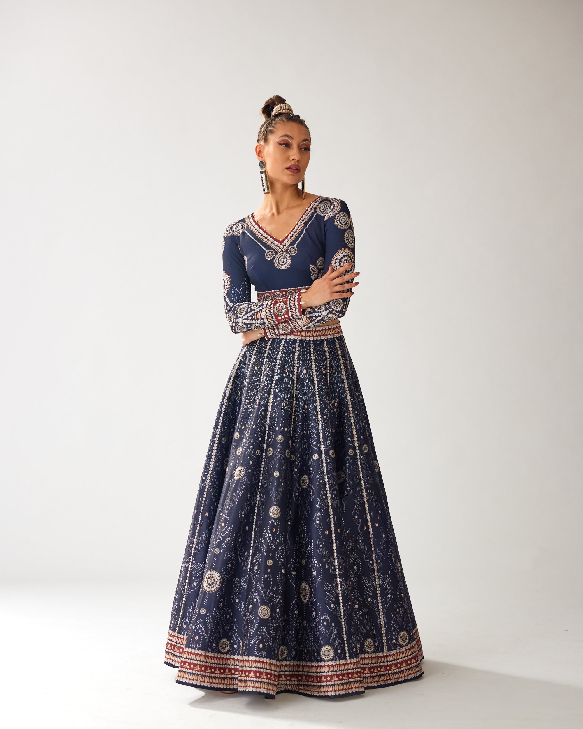 Zohra : Leela - Navy