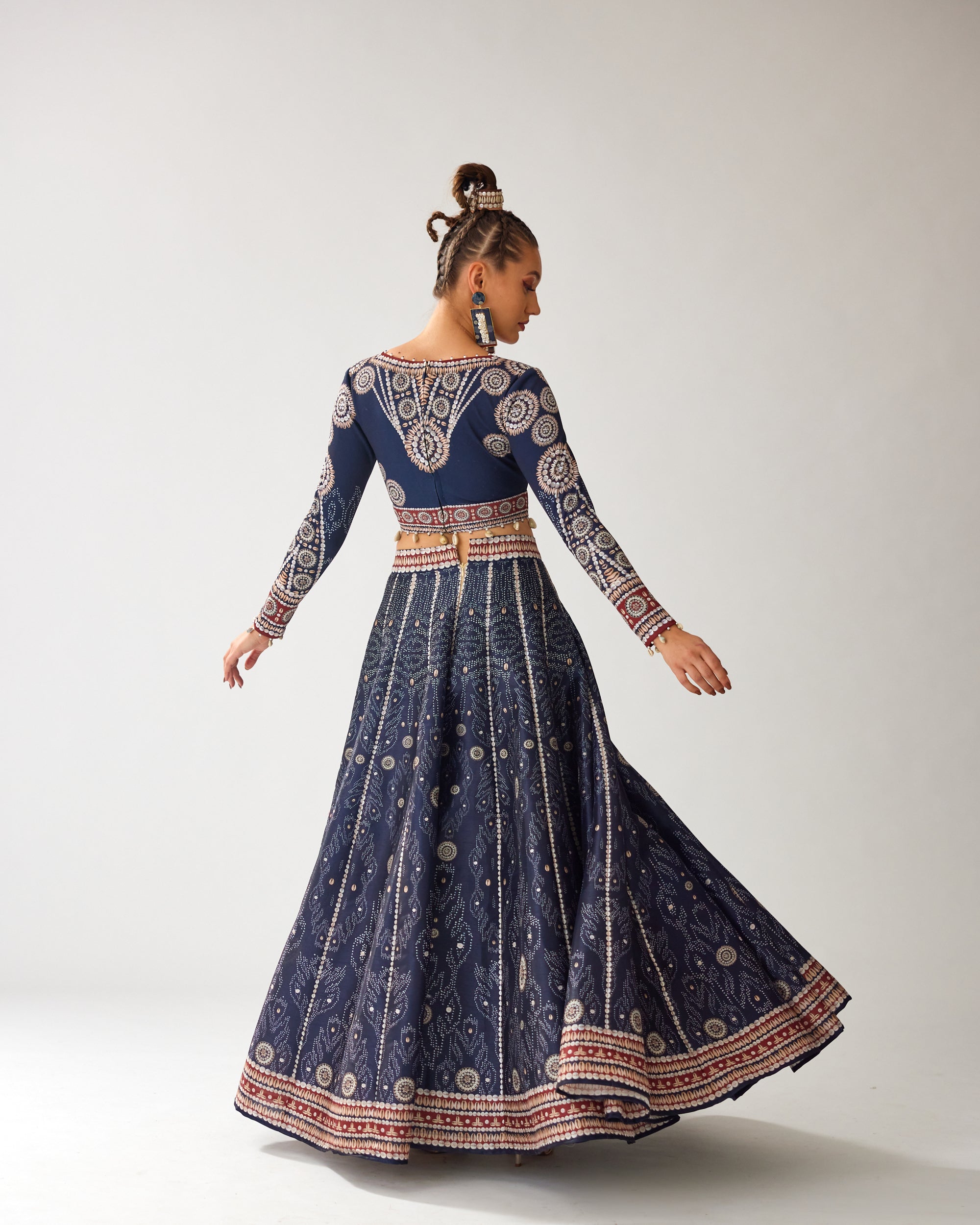 Zohra : Leela - Navy