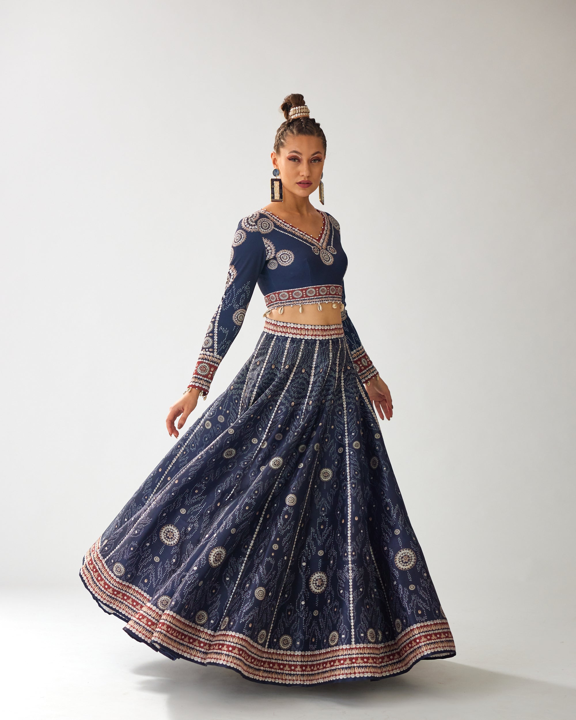 Zohra : Leela - Navy