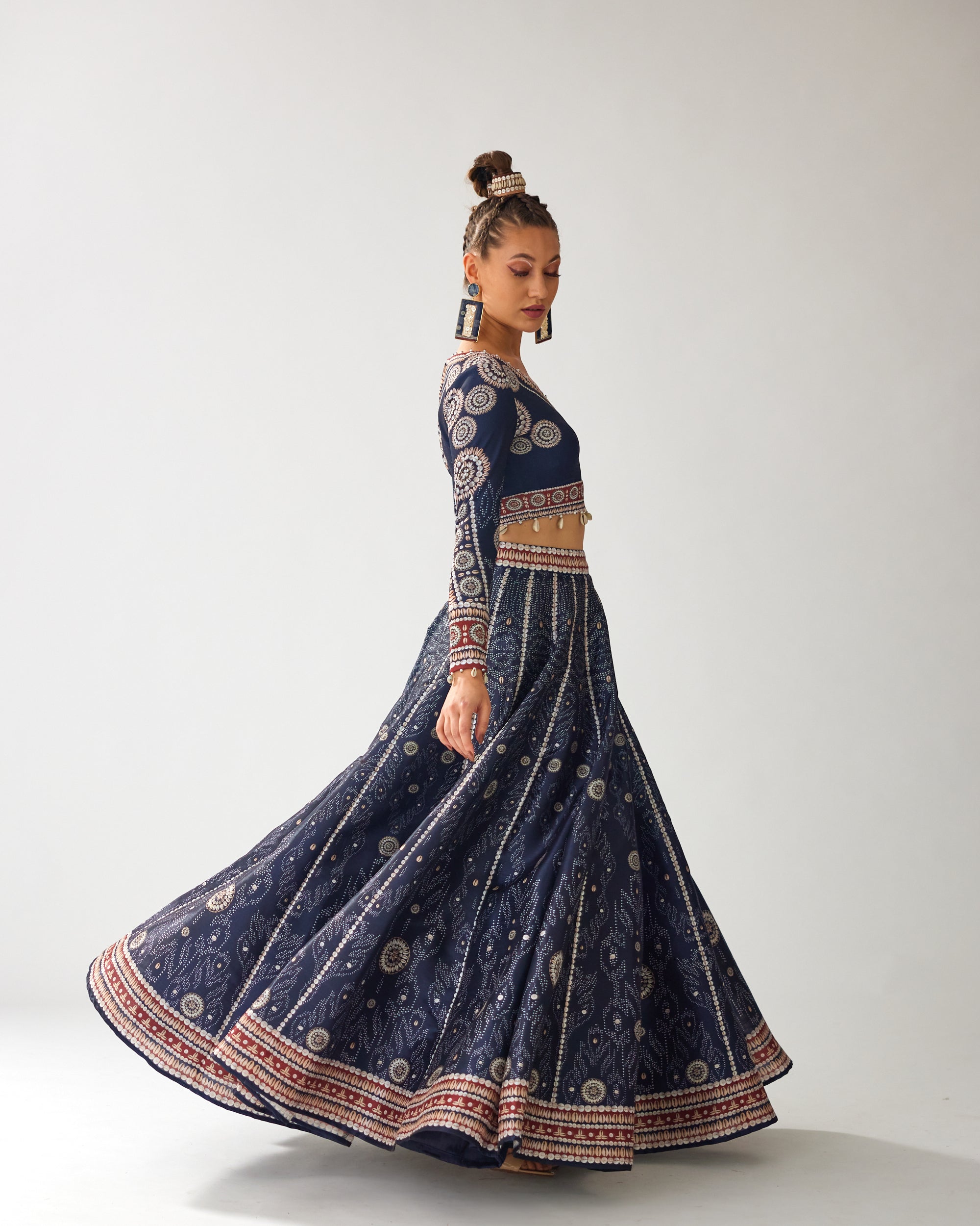 Zohra : Leela - Navy