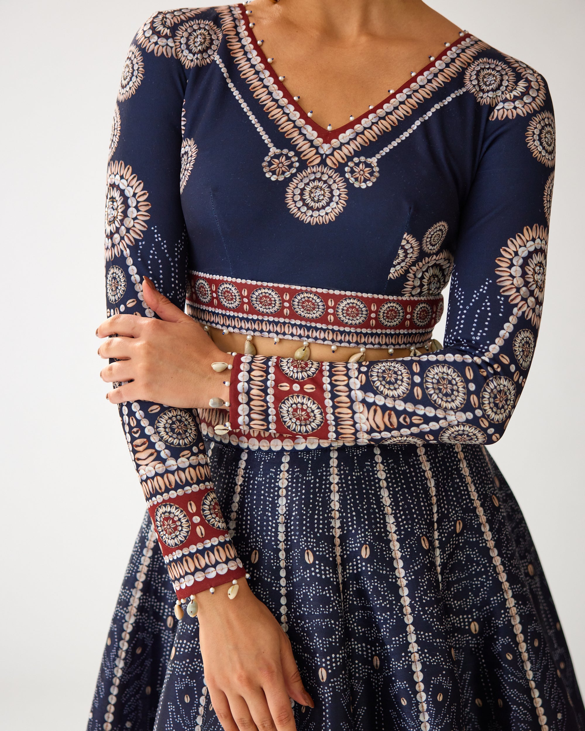 Zohra : Leela - Navy