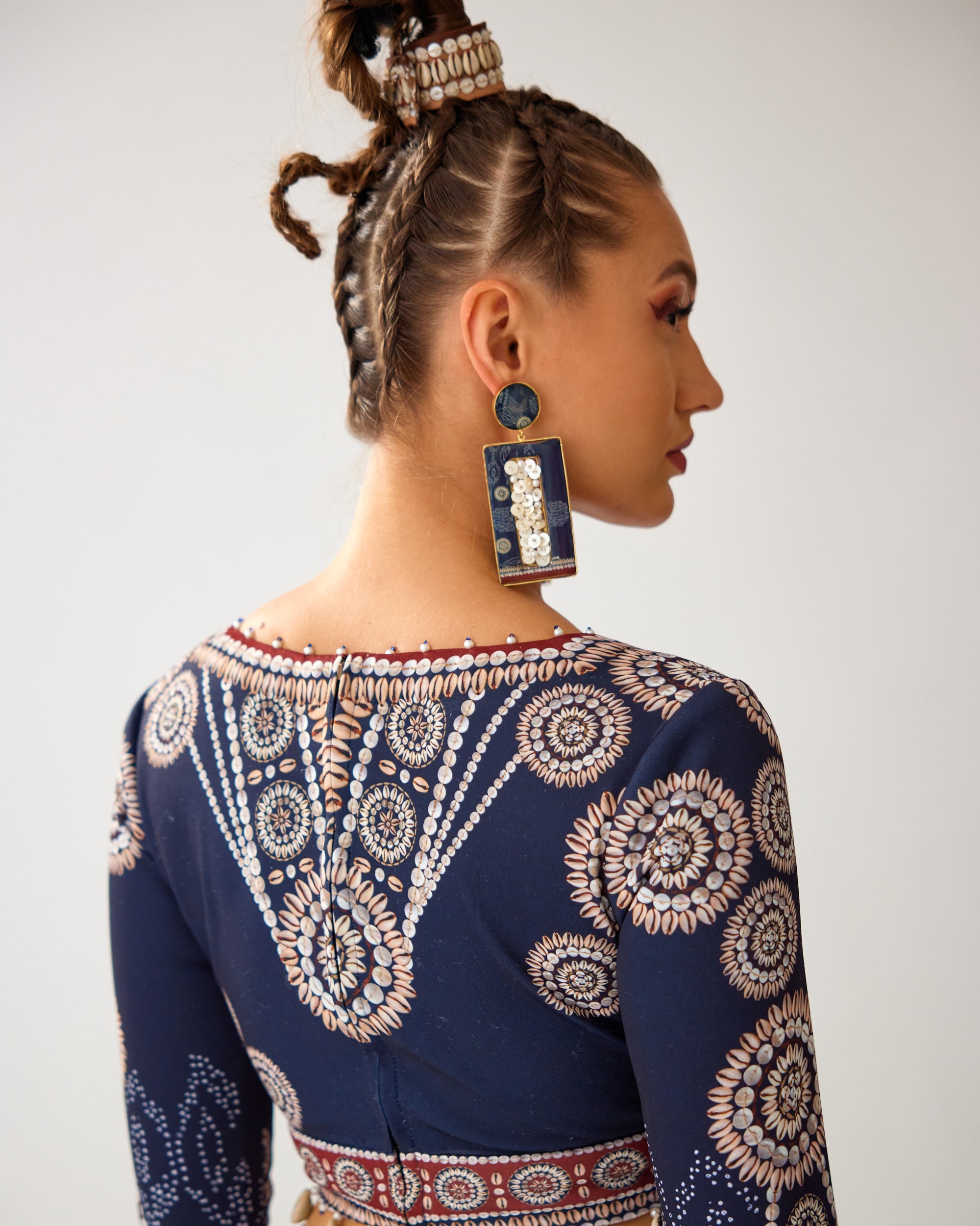 Zohra : Leela - Navy