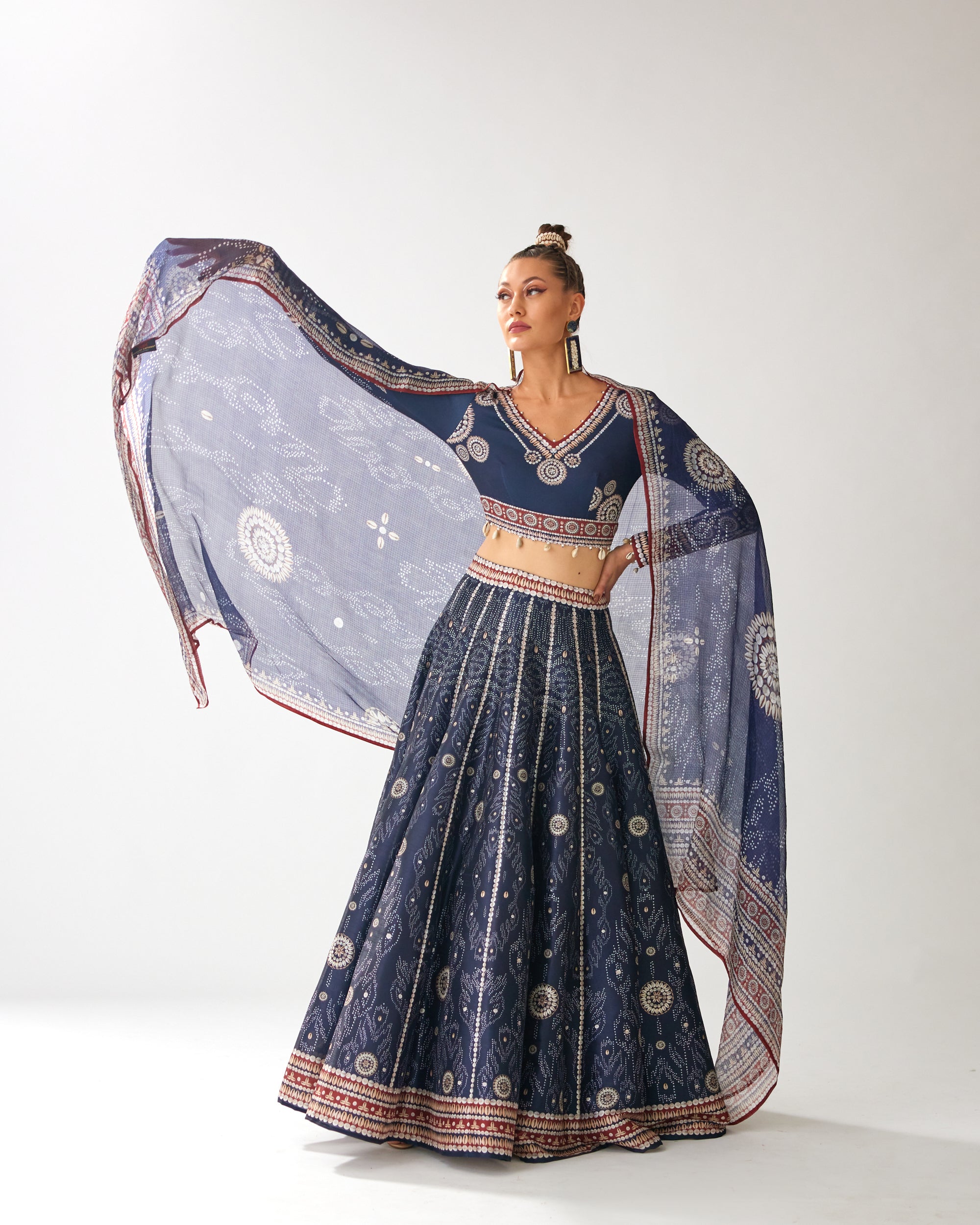 Zohra : Leela - Navy