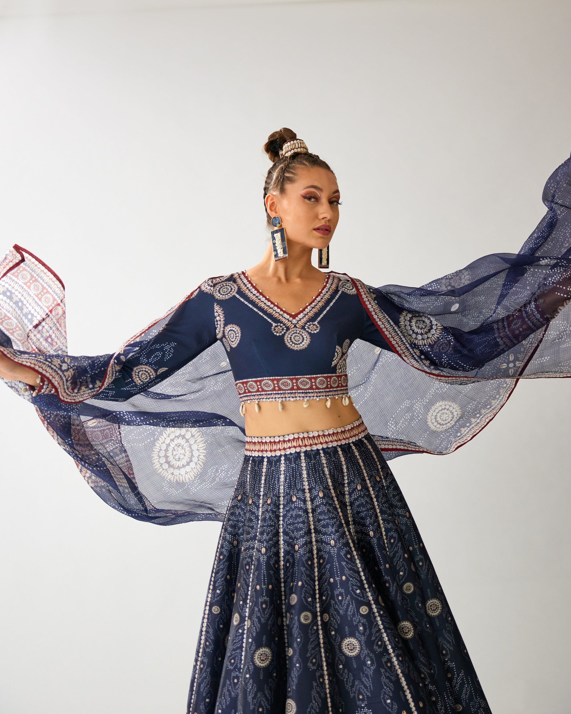 Zohra : Leela - Navy