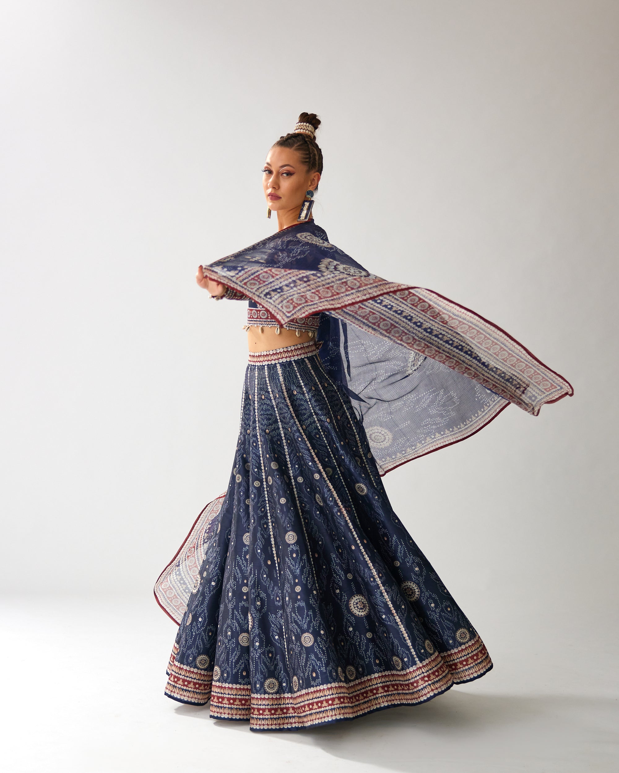 Zohra : Leela - Navy
