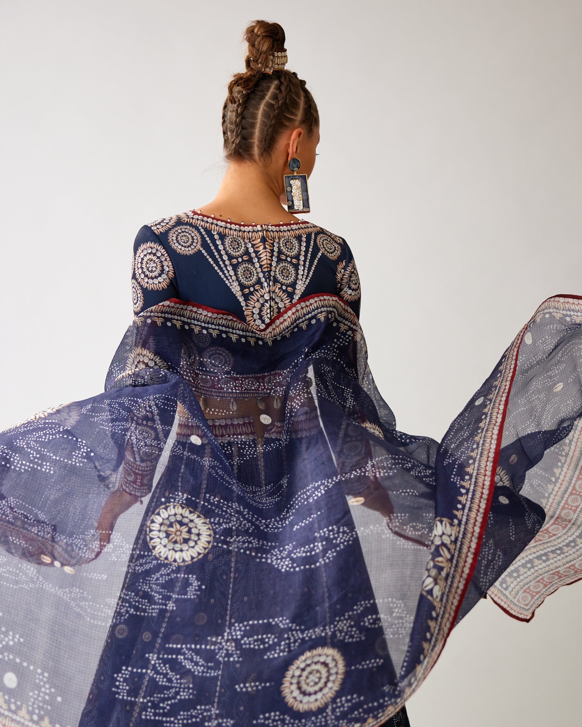 Zohra : Leela - Navy