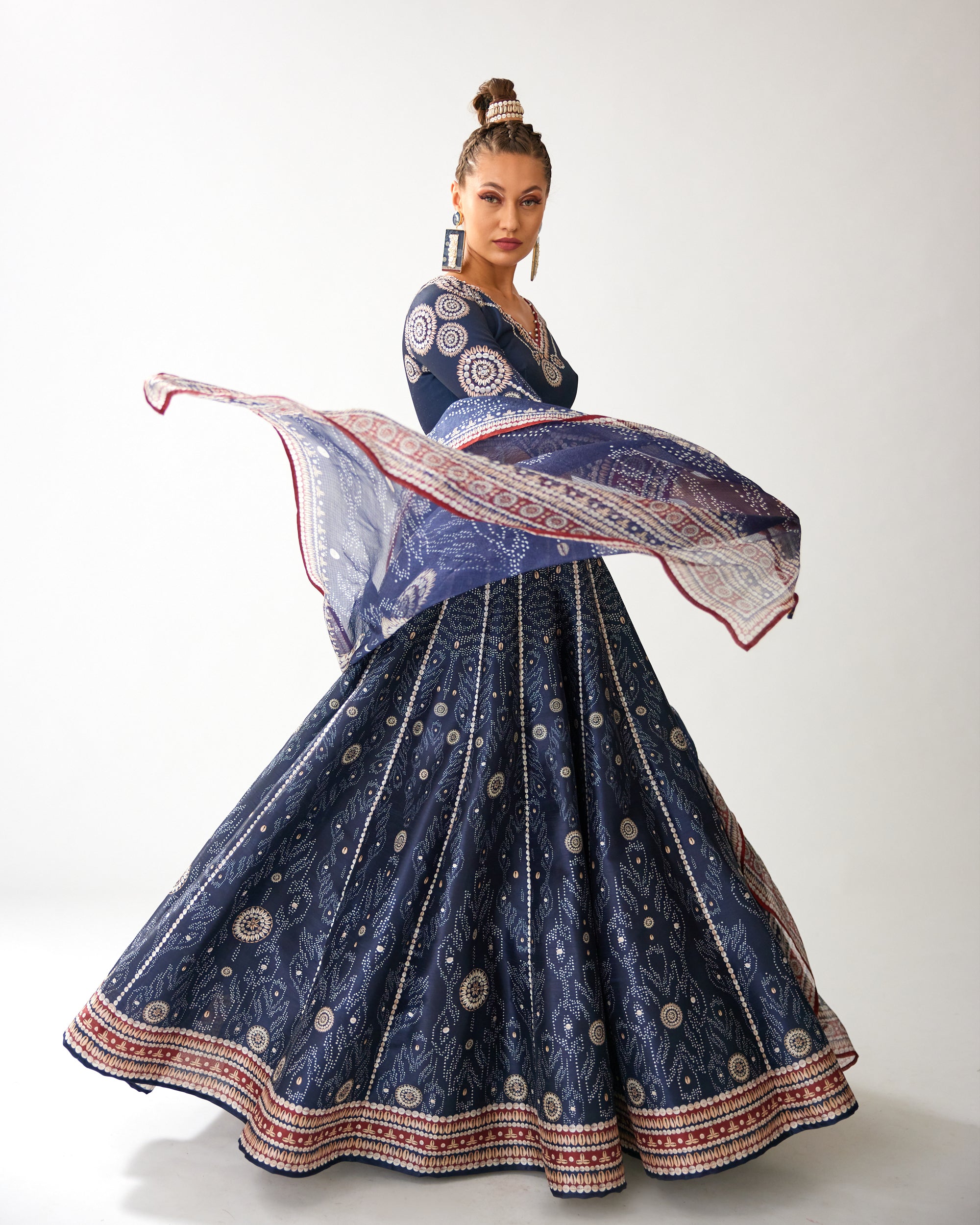 Zohra : Leela - Navy