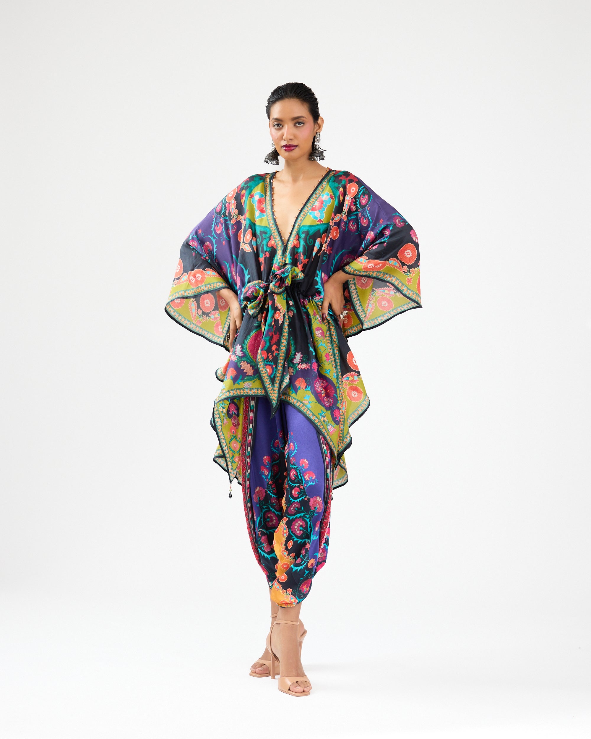 A Bukhara Summer : Inayat - Lime/Black