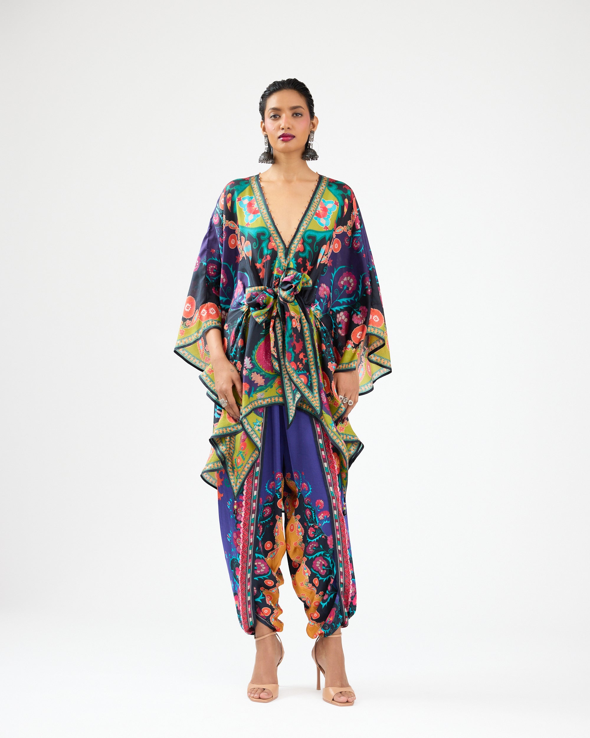 A Bukhara Summer : Inayat - Lime/Black