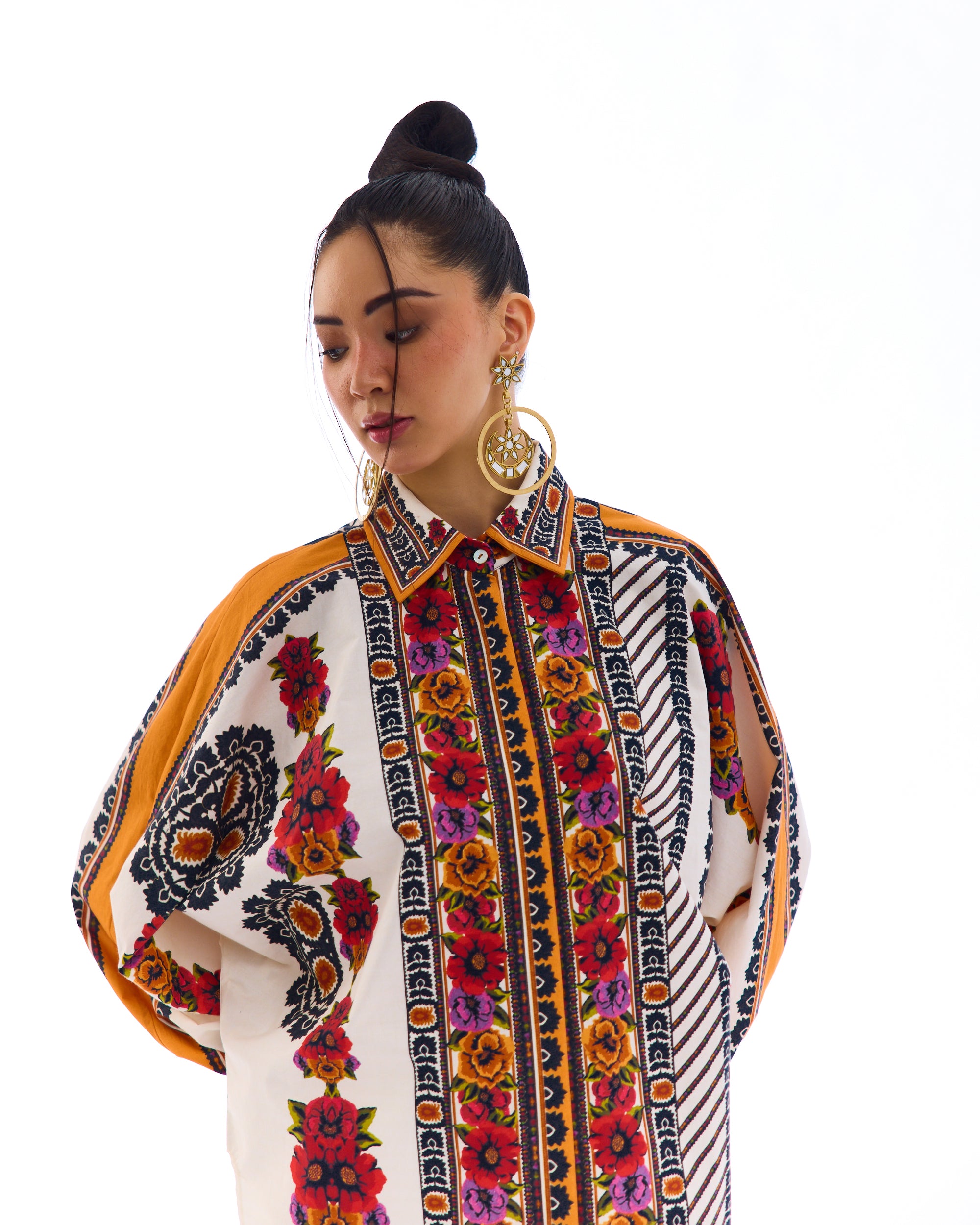 J'adore : Faiza - White/Orange