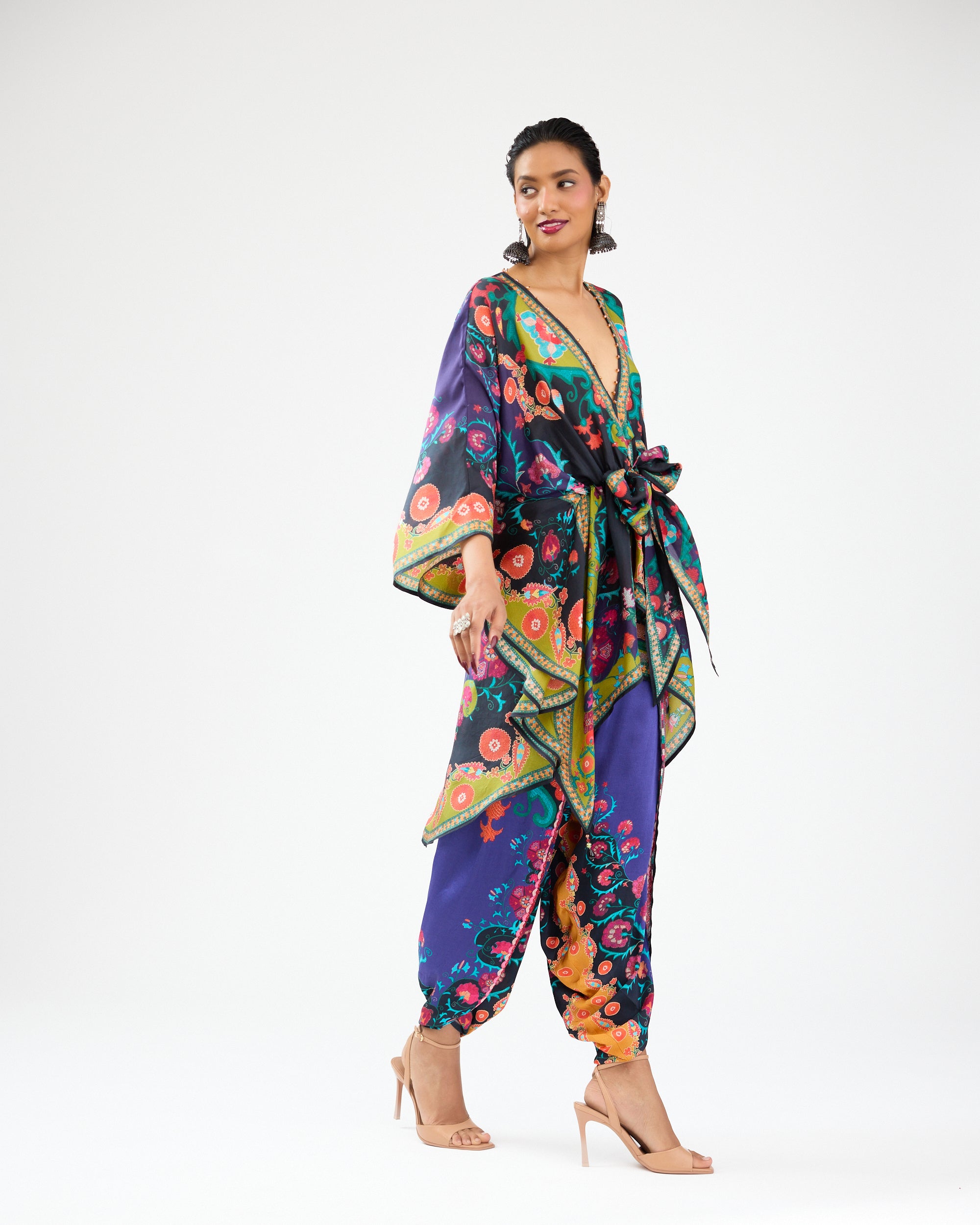 A Bukhara Summer : Inayat - Lime/Black