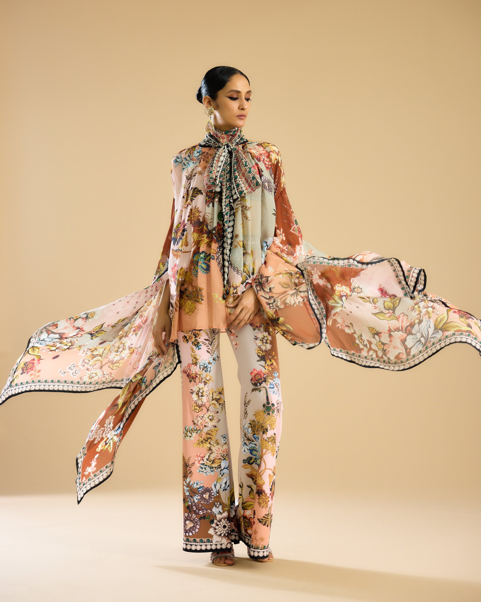 Nizam : Gabriella - Ivory/Peach