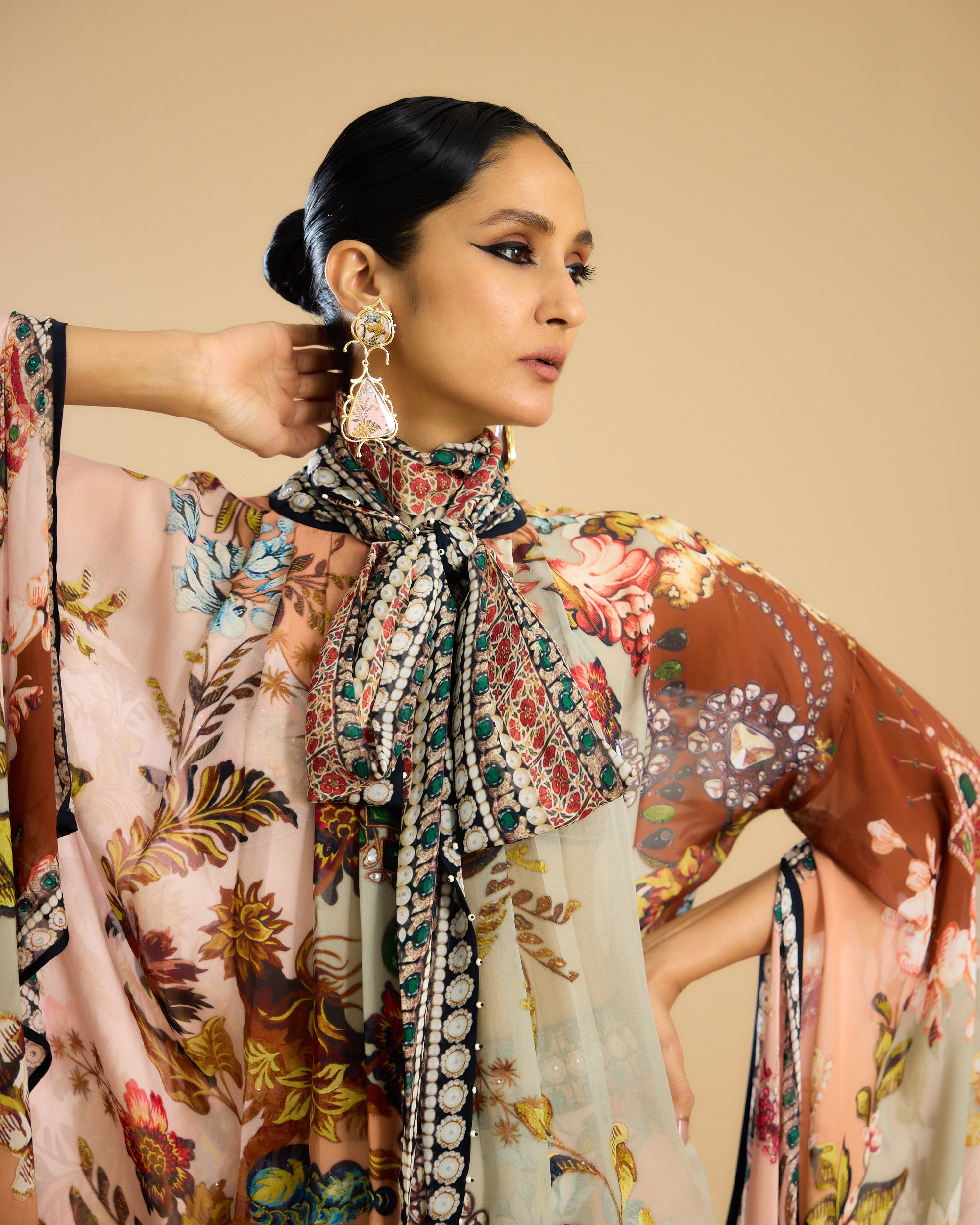 Nizam : Gabriella - Ivory/Peach